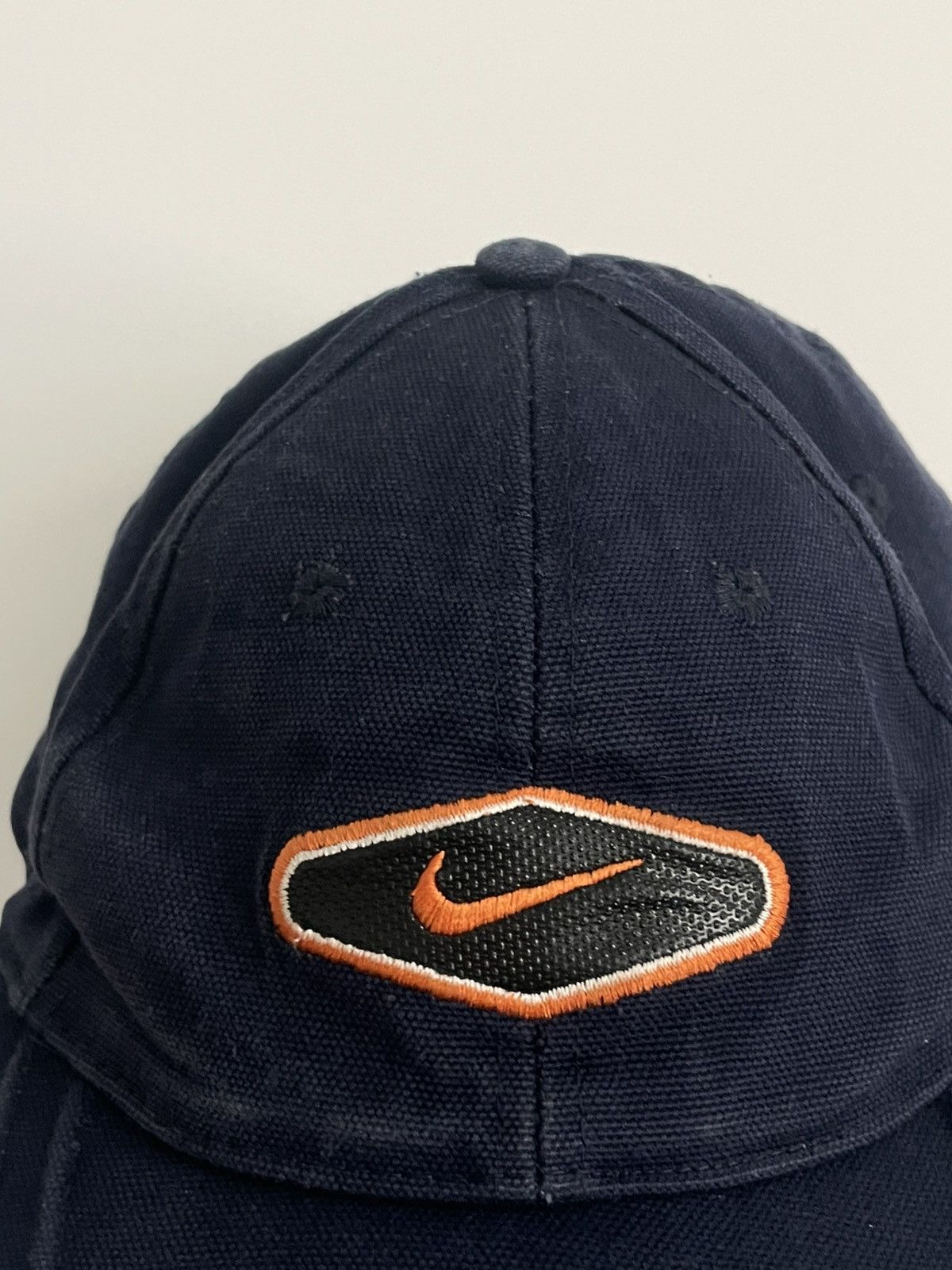 Nike Vintage Nike 1990’s Blue Faded Cap Swoosh Logo RARE Size ONE SIZE - 4 Thumbnail