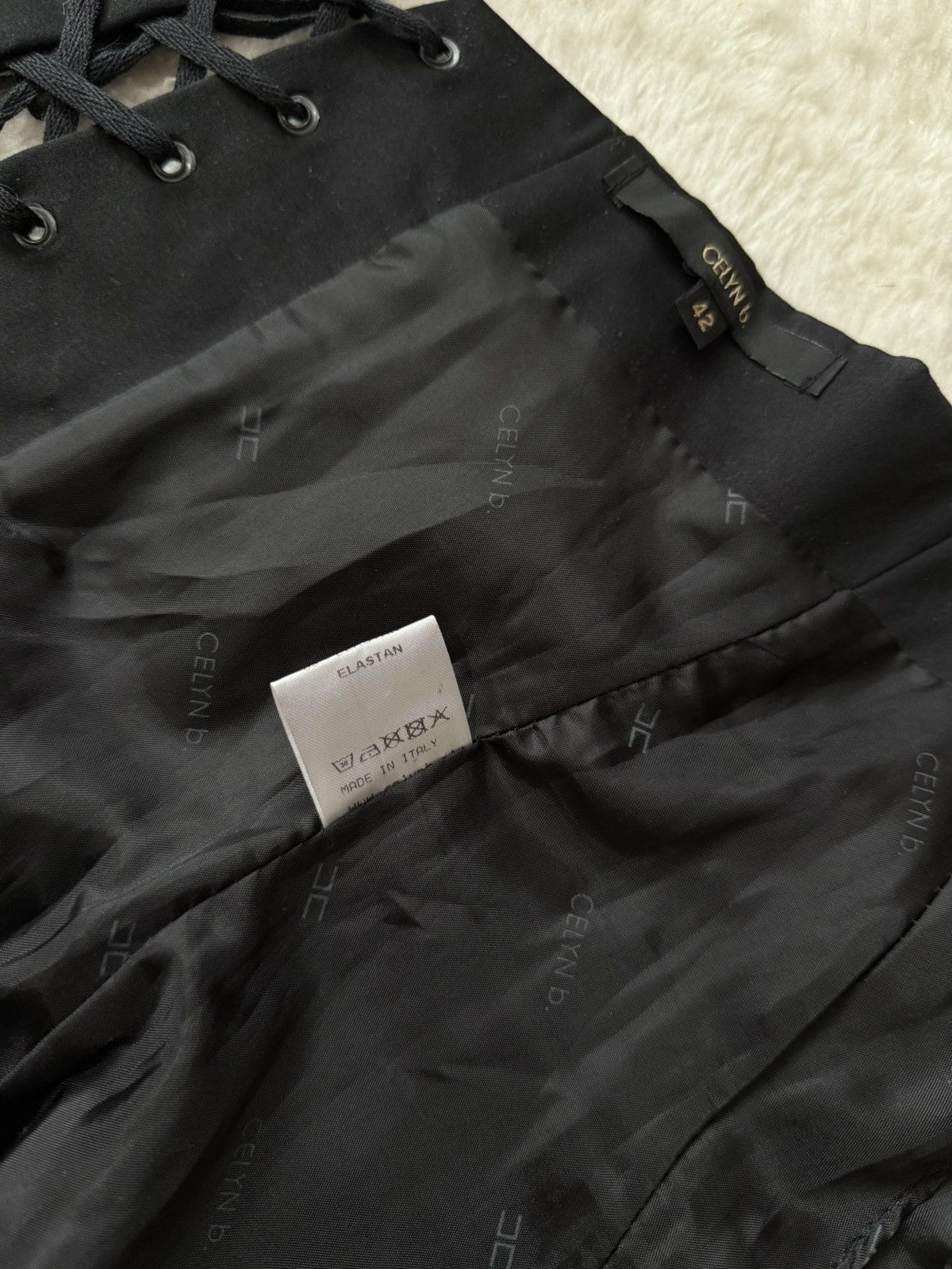 Elisabetta Franchi Celyn b. per Elisabetta Franchi Black CorsetTop Rare Vintage Size M / US 6-8 / IT 42-44 - 10 Thumbnail