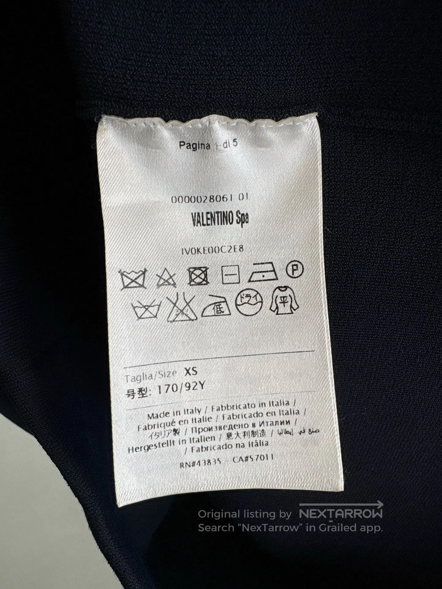 Valentino Valentino Back Rivet Hooded Zip Jacket. Size XS / US 0-2 / IT 36-38 - 5 Thumbnail