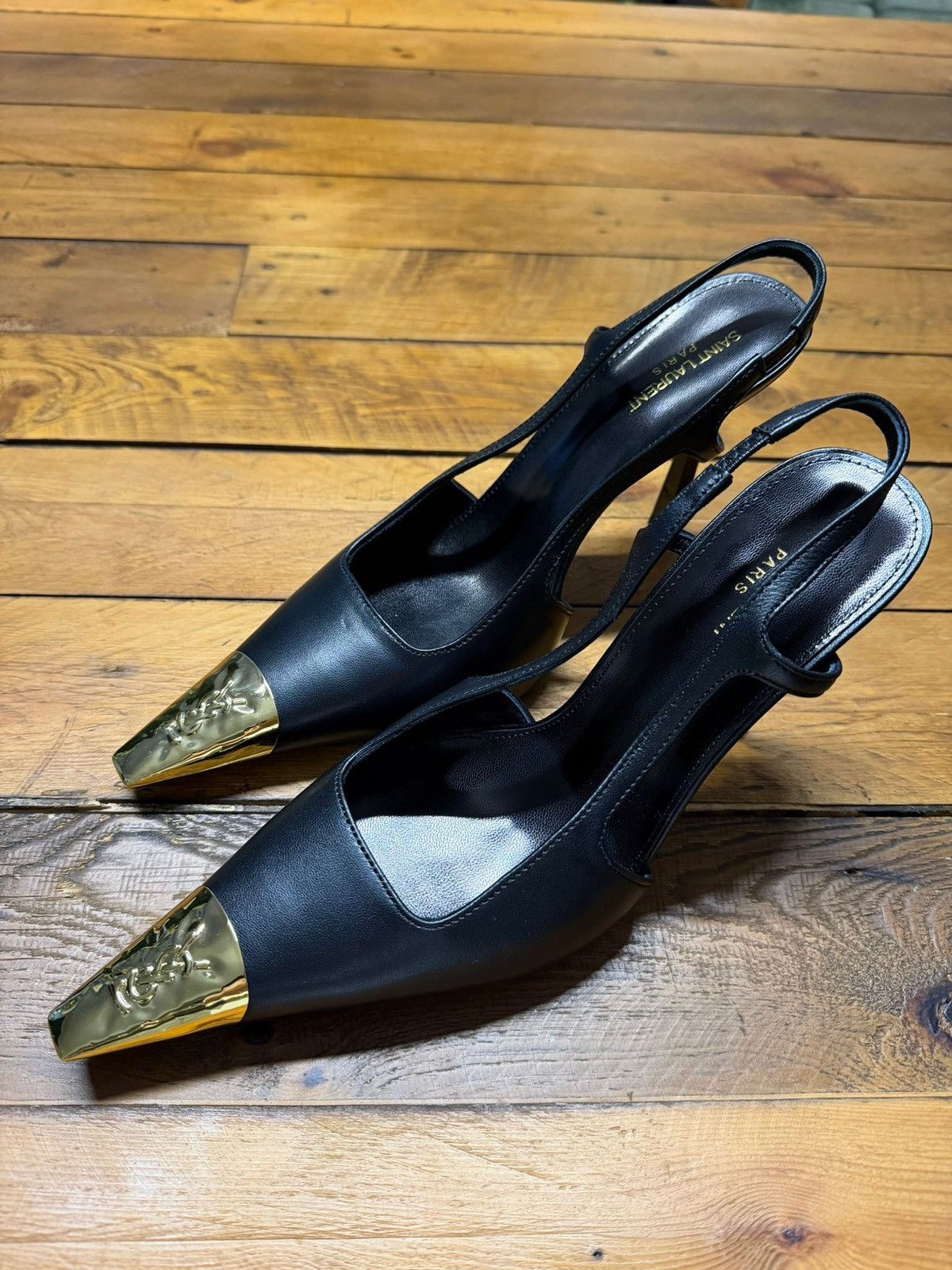Yves Saint Laurent Yves Saint Laurent Jeanne Slingback Size US 9 / IT 39 - 1 Thumbnail