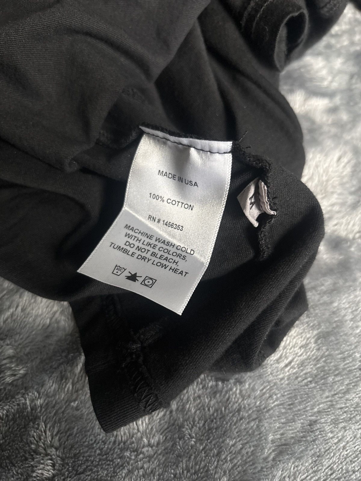 Vlone Endless denim long sleeve thermal shirt Size US M / EU 48-50 / 2 - 4 Thumbnail