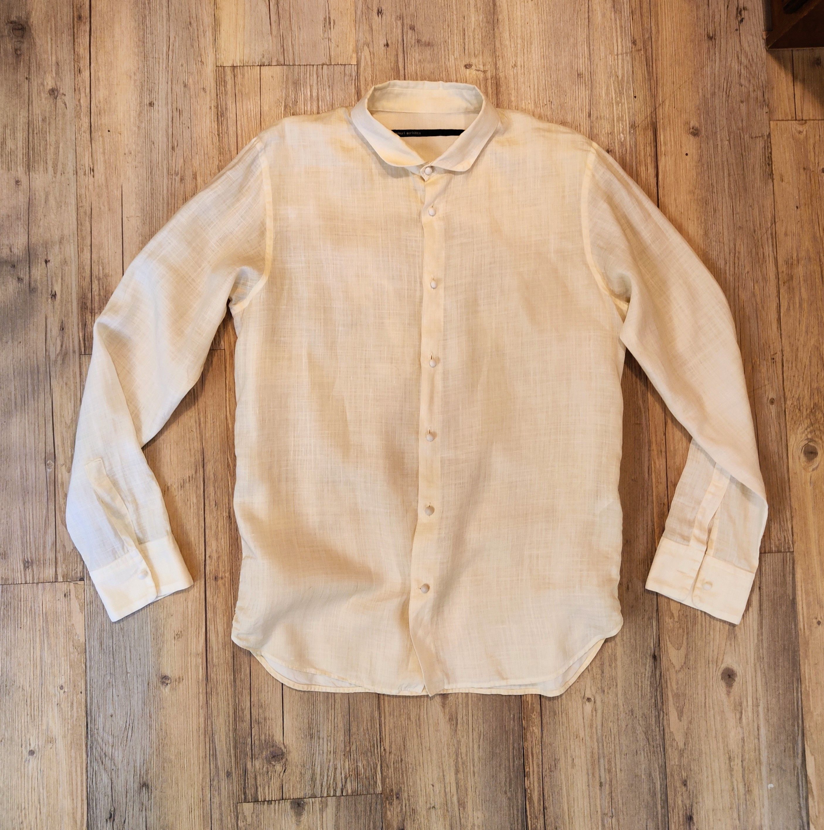 Kiminori Morishita Runway handmade shirt SS08.Like Uma Wang or Ziggy Chen Size US L / EU 52-54 / 3 - 6 Thumbnail