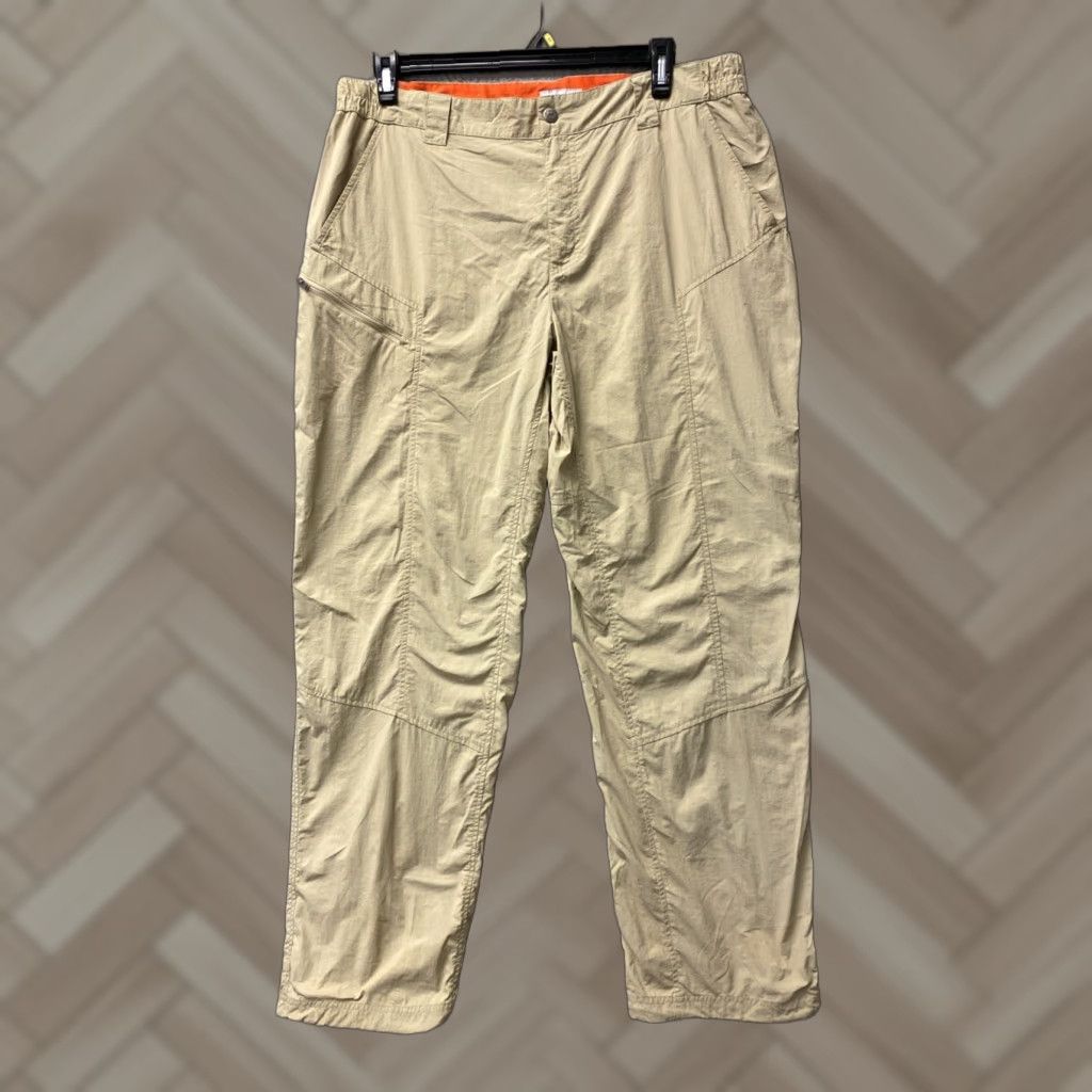 Vintage Columbia Pants Mens Size 40x32 Cargo Regular Straight Khaki Ginger Insect Repellent Nature Outdoors Size US 40 / EU 56 - 1 Thumbnail