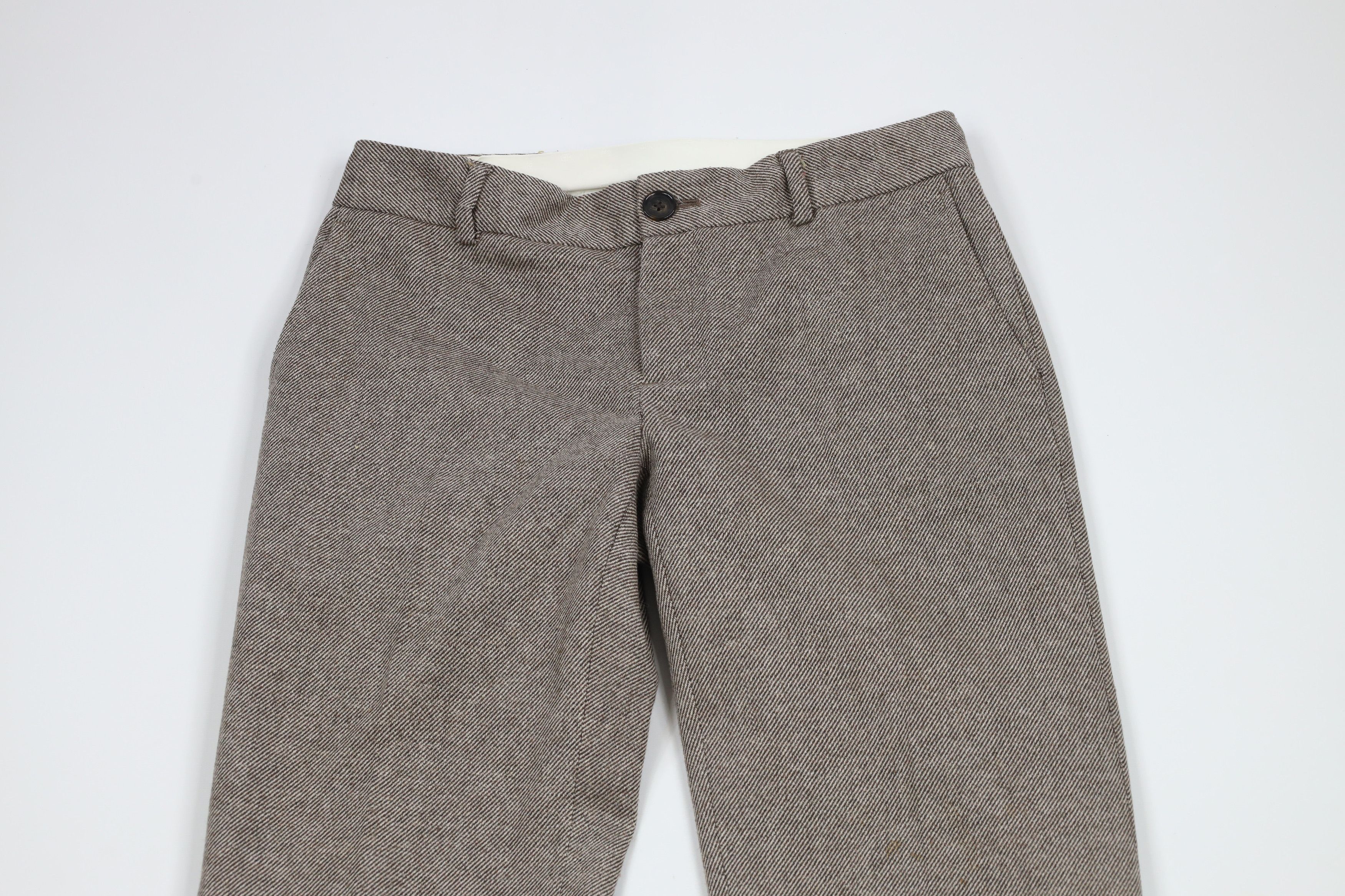 Banana Republic × Vintage Vintage Y2K Banana Republic Wool Blend Wide Leg Chino Pants Size 26" / US 2 / IT 38 - 2 Thumbnail