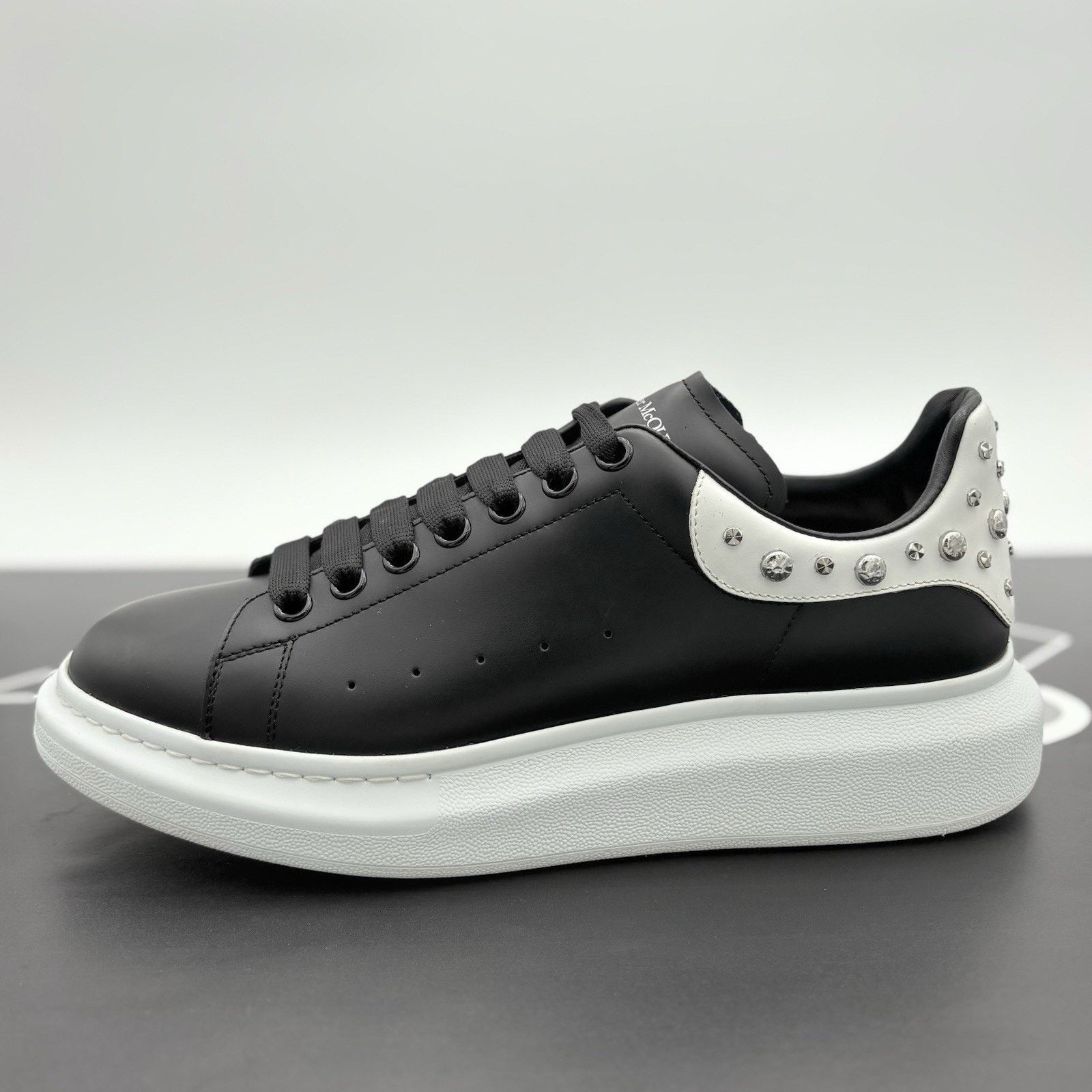 Alexander McQueen Alexander McQueen Studded Oversized ' White Black ' | CLEAN! Size US 10.5 / EU 43-44 - 8 Thumbnail