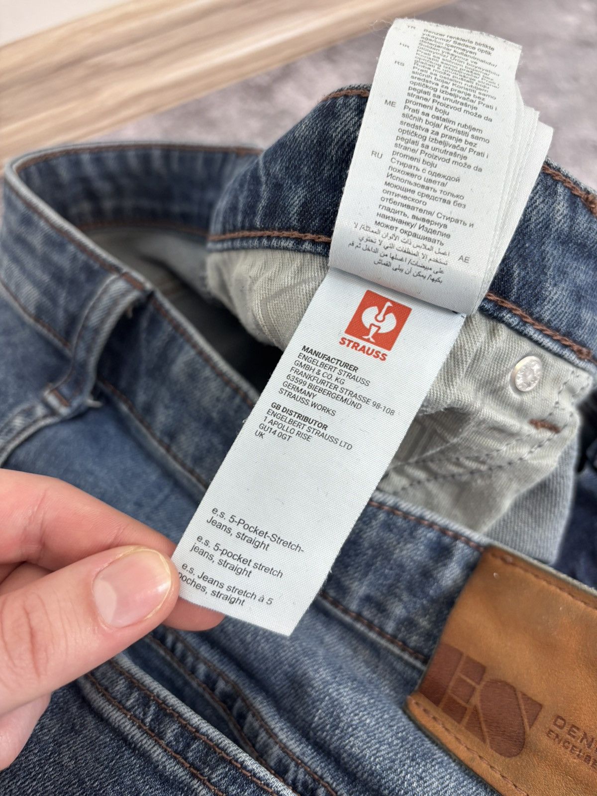Other Engelbert Strauss Men’s 5-Pocket Stretch Denim Worker Jeans Size US 42 / EU 58 - 11 Thumbnail