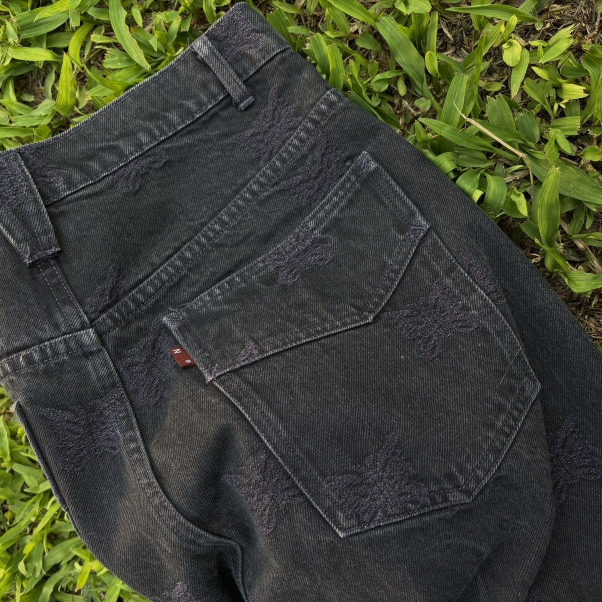 Needles Needles Butterfly embroidery denim pants Size US 31 - 5 Thumbnail