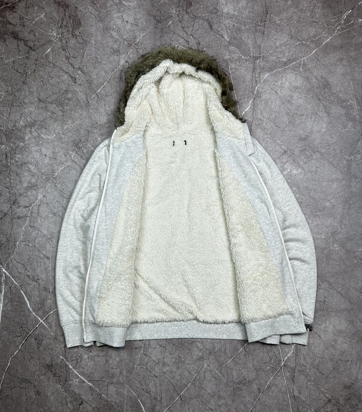 If Six Was Nine × Japanese Brand × Vintage Fur hoodie nicole white japan style Ifsixwasnine Igb Size US L / EU 52-54 / 3 - 4 Thumbnail