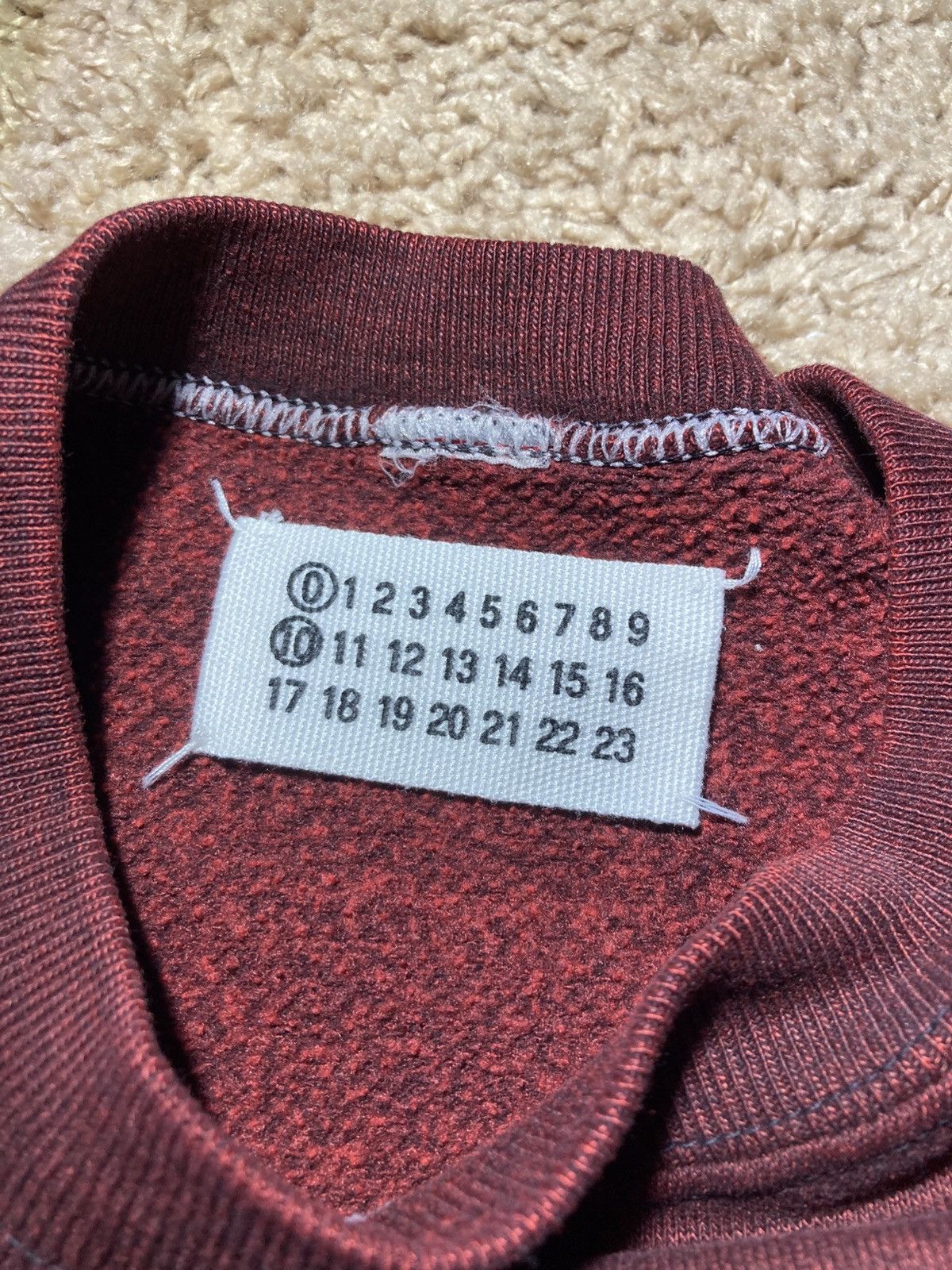Maison Margiela 1999 Maison Margiela Artisanal 0 10 Sweatshirt Bag 90s AW99 Size ONE SIZE - 4 Thumbnail