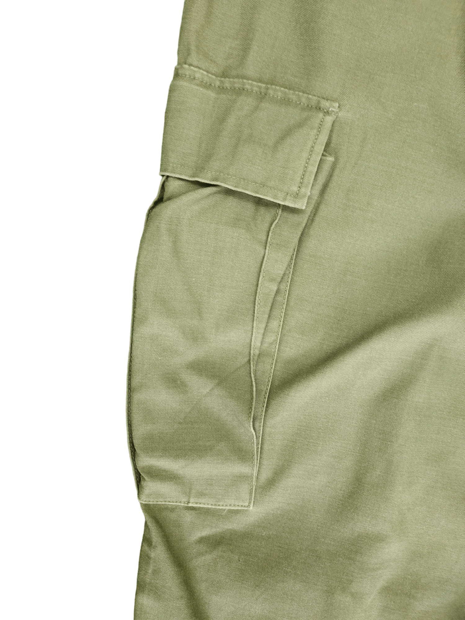 Vintage Vtg OG Us Army Sateen Cargo Pant 60s 70s Nam Era Scovill Usa Size US 31 - 17 Thumbnail