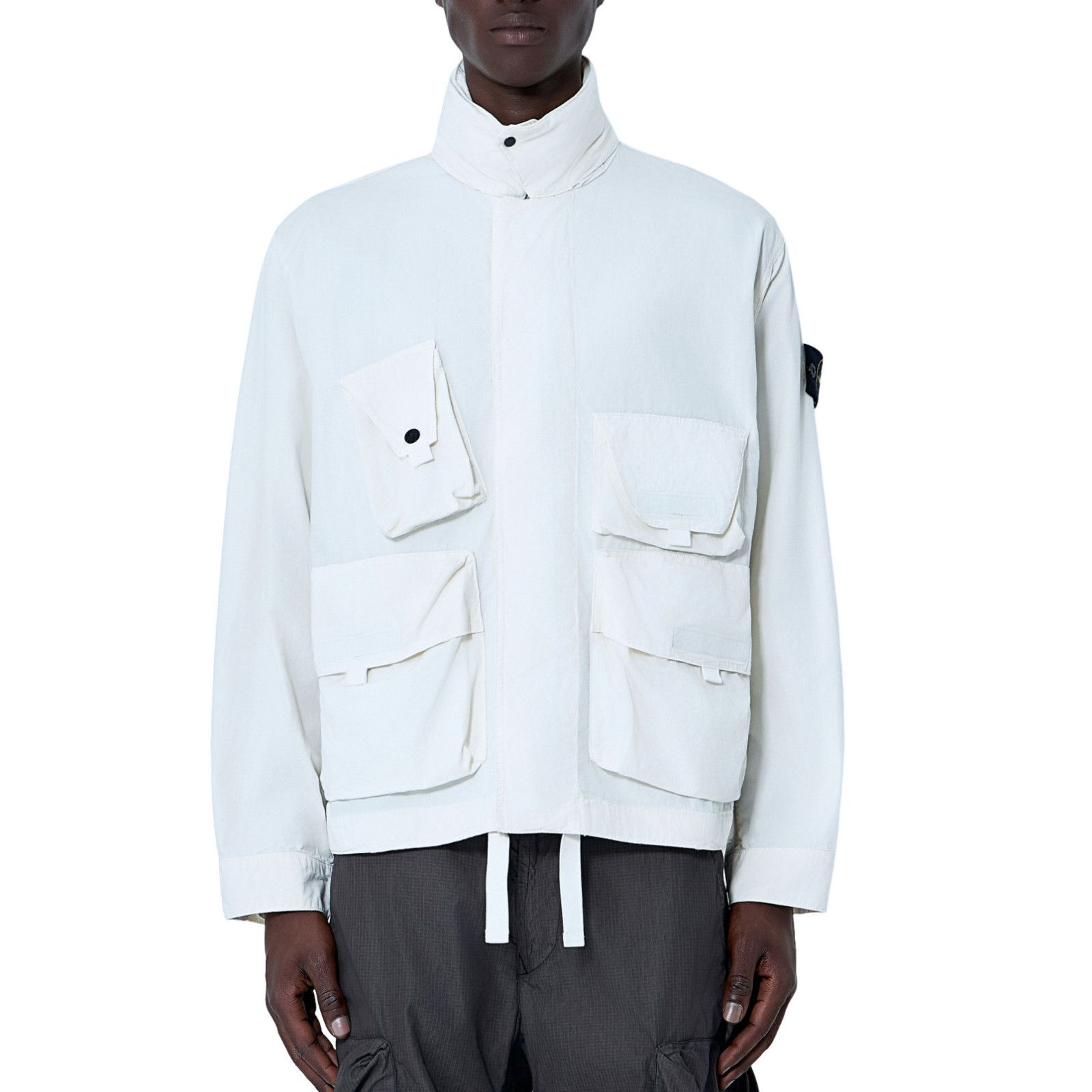 Stone Island STONE ISLAND White Utility Pocket Jacket New & Authentic (Me Size US XXL / EU 58 / 5 - 1 Preview