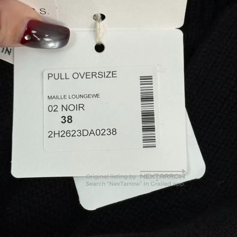 Other Hermes Black Wool Sweater Size XS / US 0-2 / IT 36-38 - 8 Thumbnail