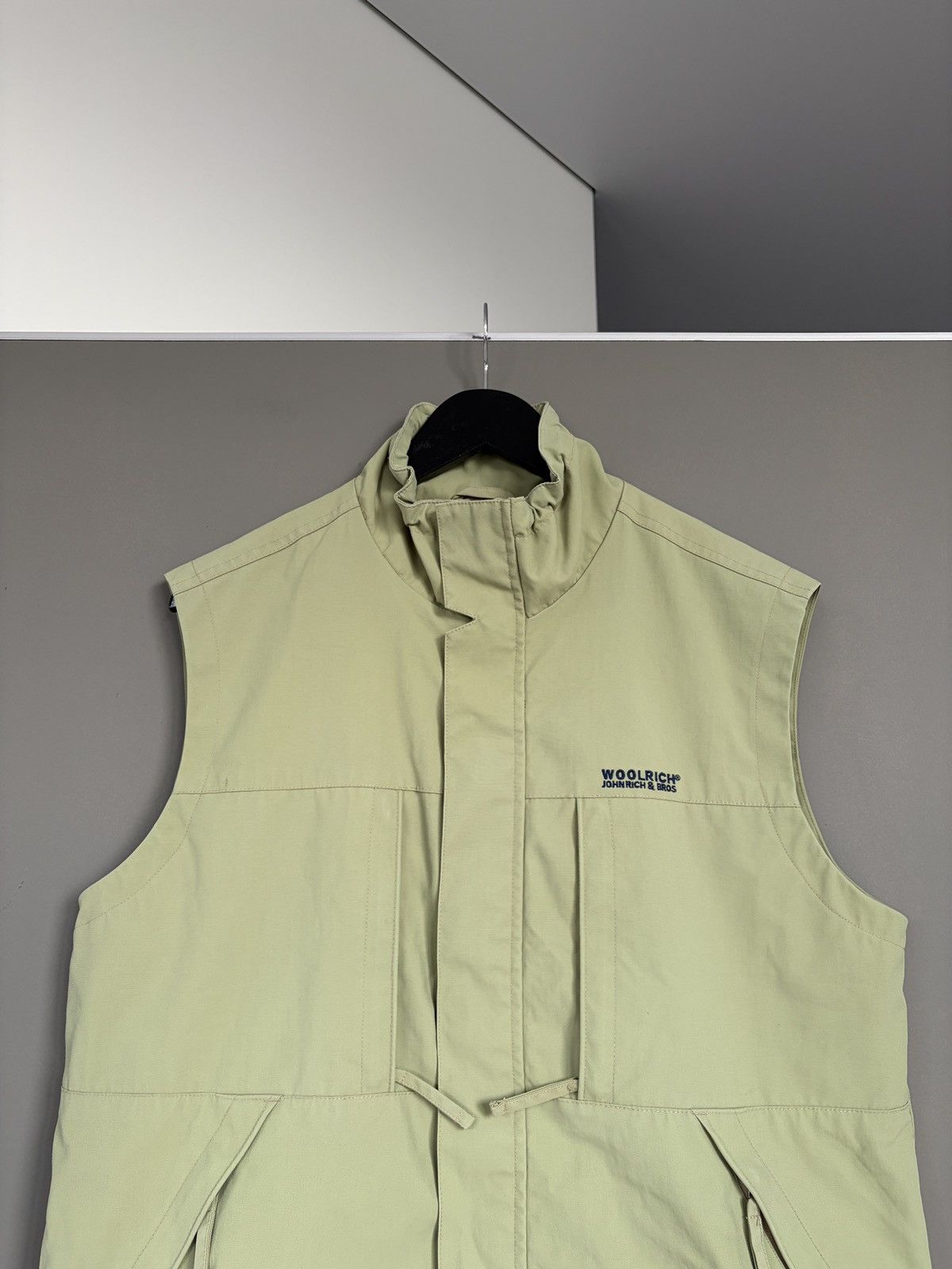 Woolrich Woolen Mills Woolrich Green Multicpocket Cargo Vest Size US L / EU 52-54 / 3 - 6 Thumbnail