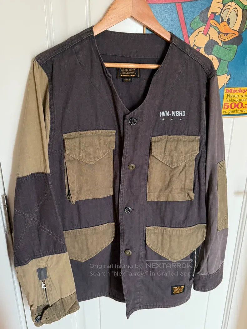 Neighborhood Neighborhood Four Pocket Collarless Shirt Jacket Size US M / EU 48-50 / 2 - 1 Thumbnail