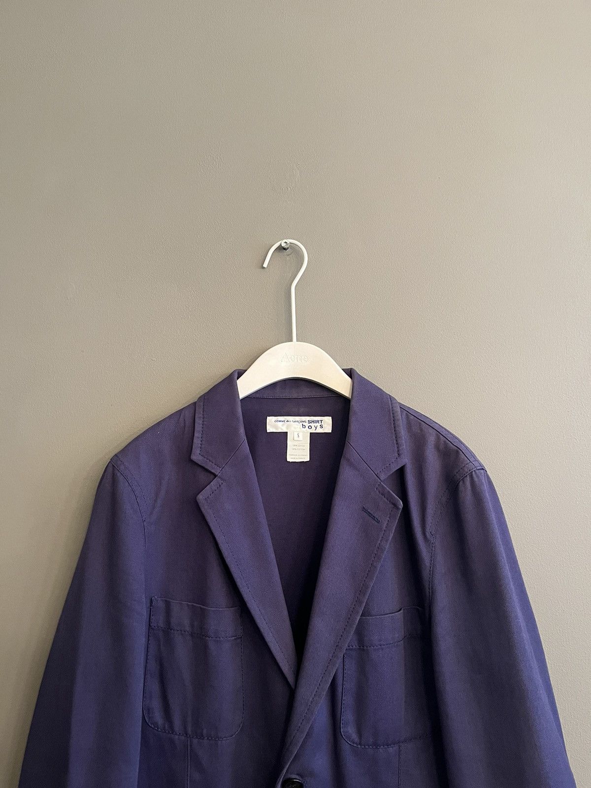 Comme des Garcons SHIRT Comme des Garçons SHIRT boys Work Wear Suit Size 36S - 2 Thumbnail