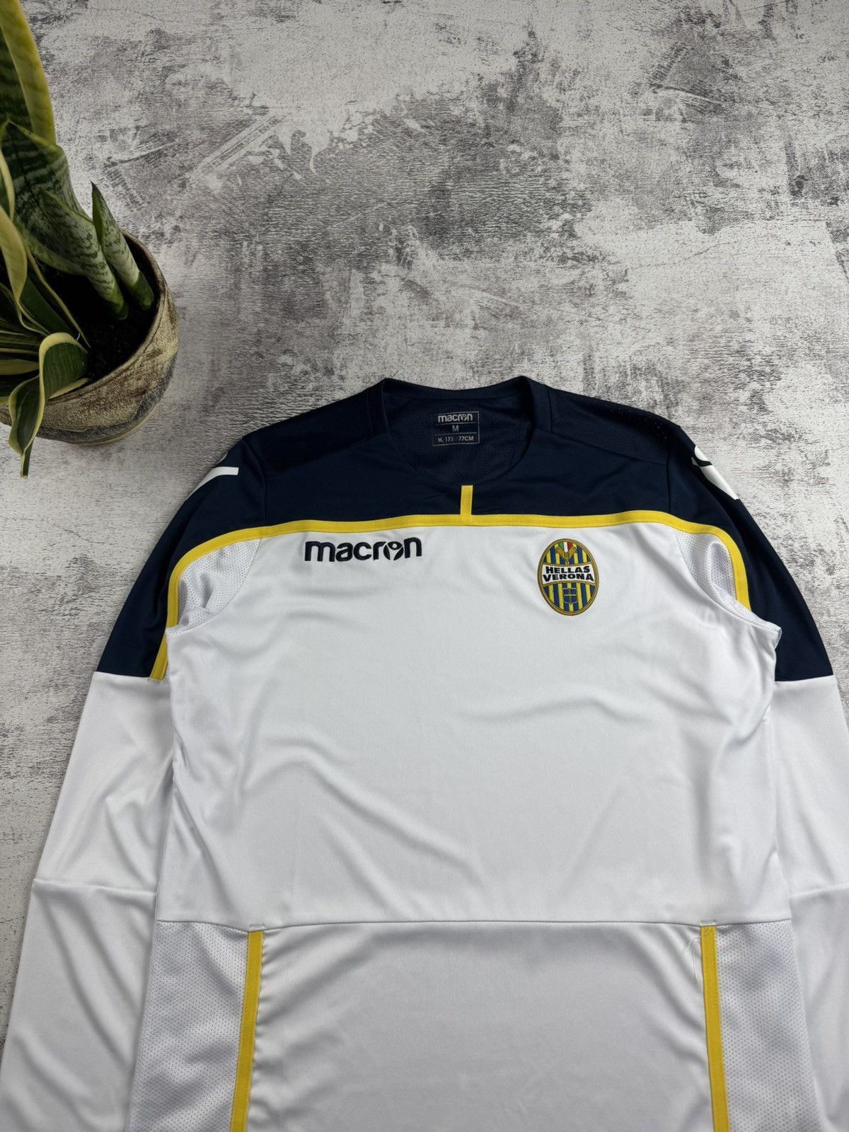 Macron Hellas Verona 2018 Macron Training Soccer Football Long Sleeve T Shirt Jersey Size US M / EU 48-50 / 2 - 5 Thumbnail