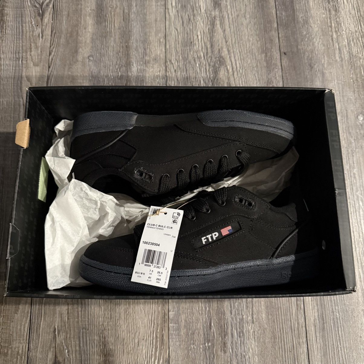 Fuck The Population FTP x Reebok Club C Bulc Size US 8.5 / EU 41-42 - 2 Thumbnail