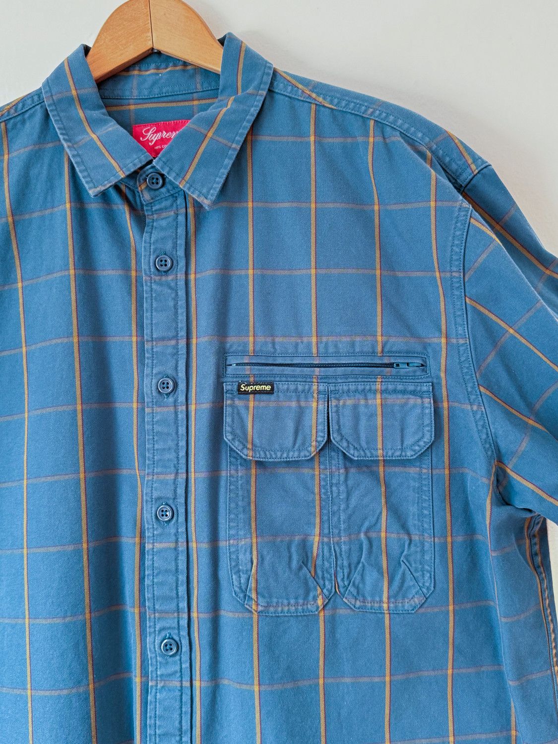 Supreme Supreme "Twill Multi Pocket Shirt" Size US L / EU 52-54 / 3 - 4 Thumbnail
