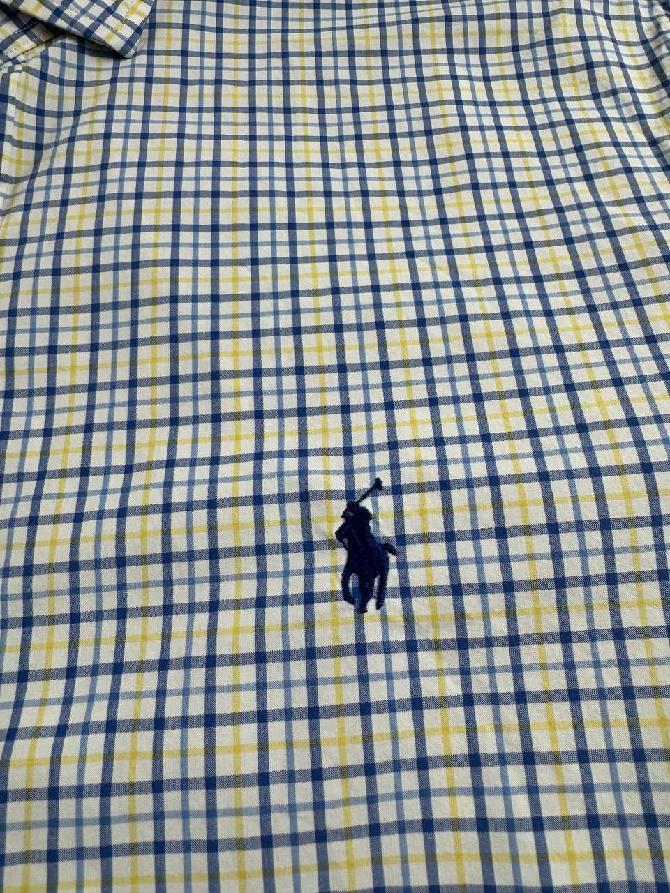 Polo Ralph Lauren Polo Ralph Lauren Large Size Checked Button Slim Fit Classic LongSleeve Shirt Size US L / EU 52-54 / 3 - 6 Thumbnail