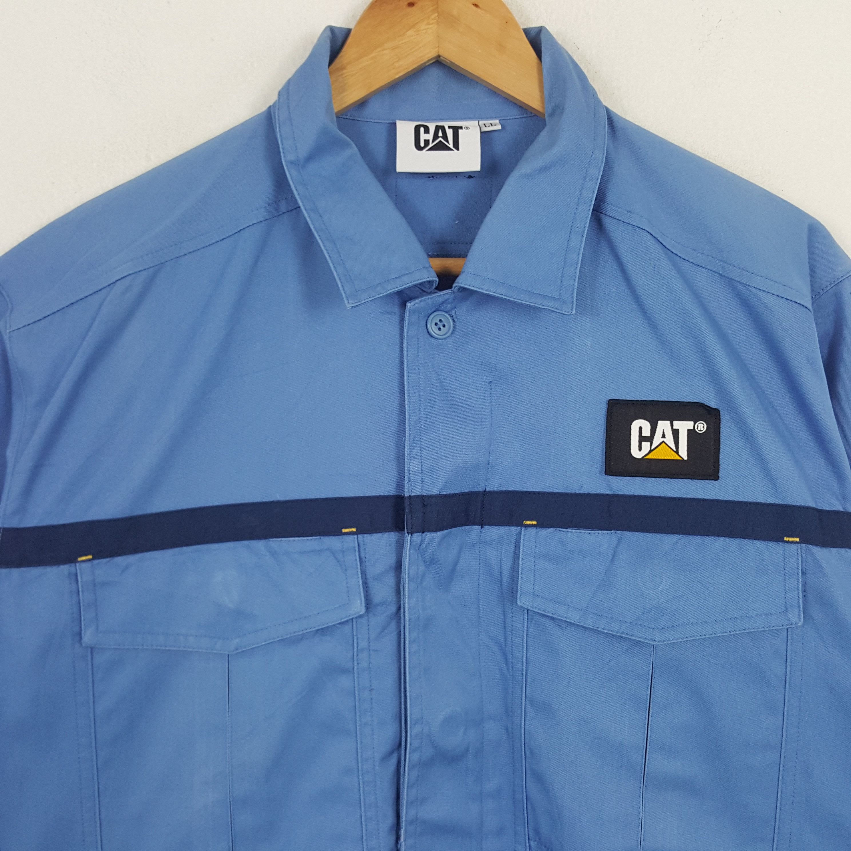 Vintage Vintage CAT Caterpillar American Engineering Jacket Size US M / EU 48-50 / 2 - 2 Thumbnail