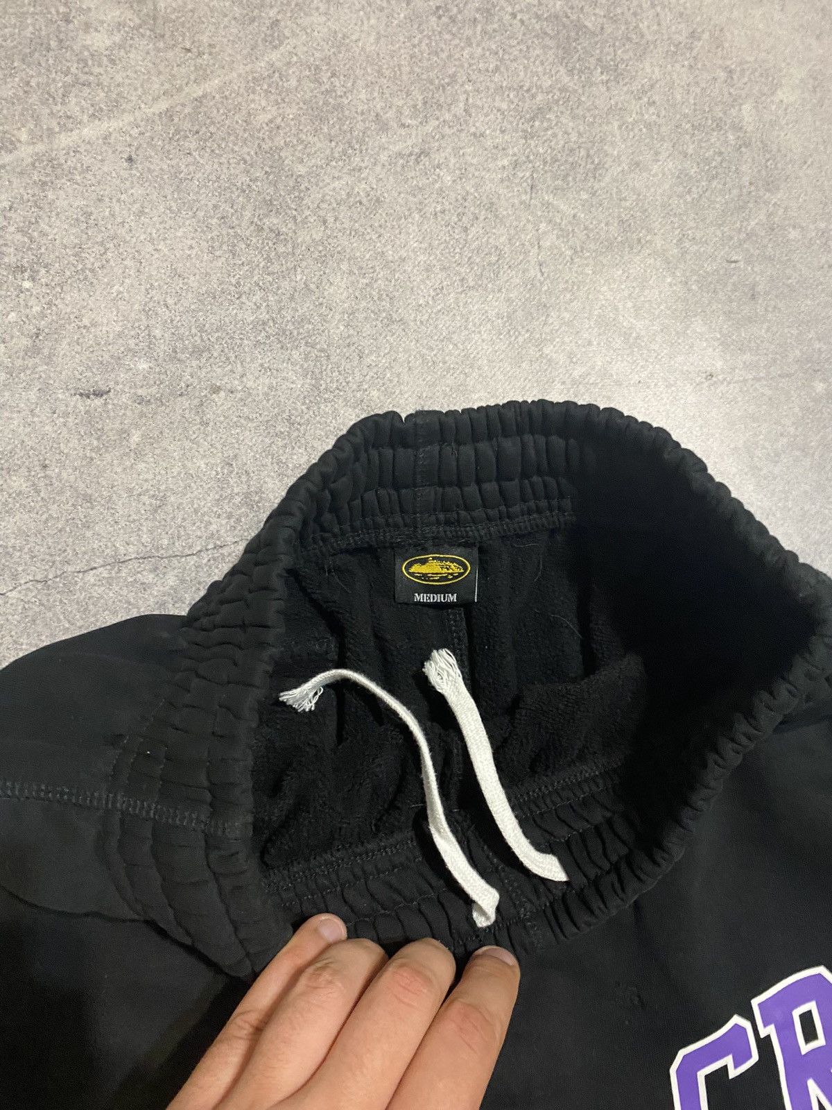 Corteiz Corteiz Black Joggers Straight Leg Drip Drill Size US 32 / EU 48 - 8 Thumbnail