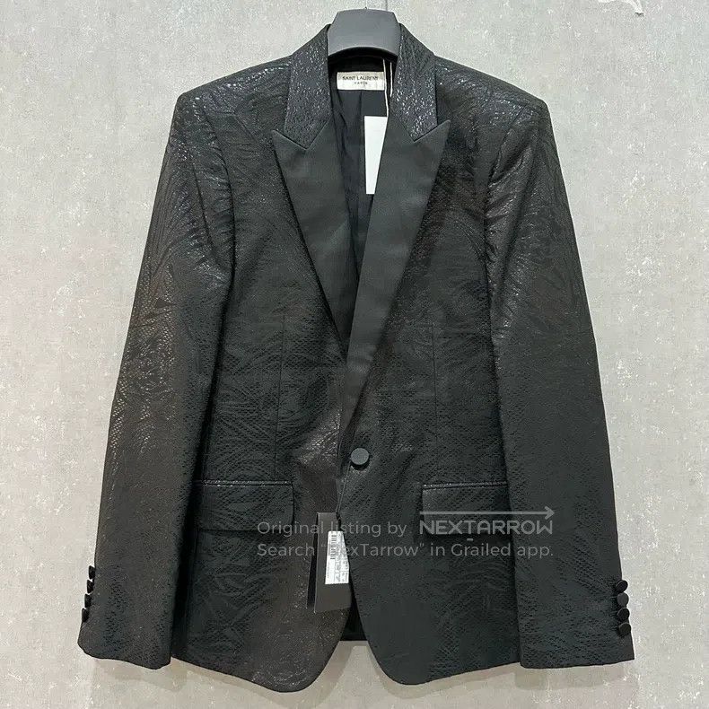 Saint Laurent Paris Saint Laurent Paris Smoking Suit Size US S / EU 44-46 / 1 - 1 Thumbnail
