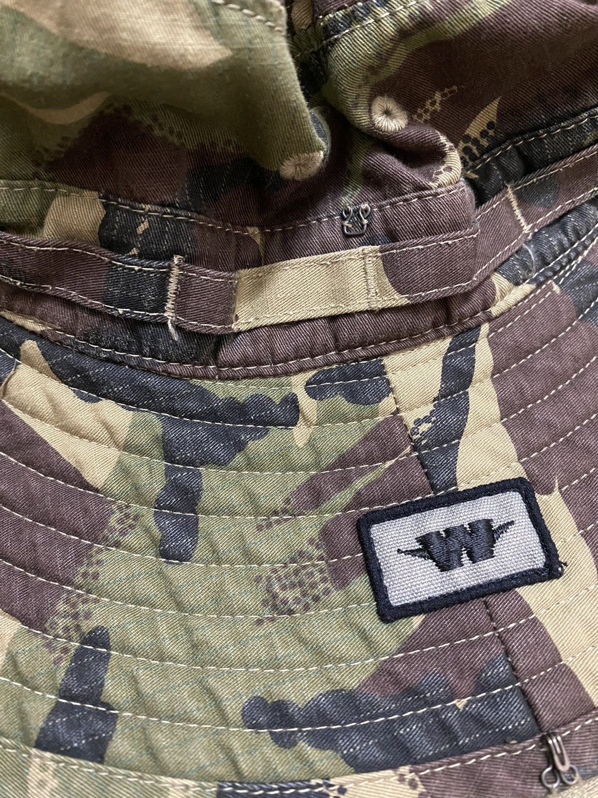 Wtaps WTAPS BUCKET HAT CAMO HEAD GEAR Size ONE SIZE - 5 Thumbnail
