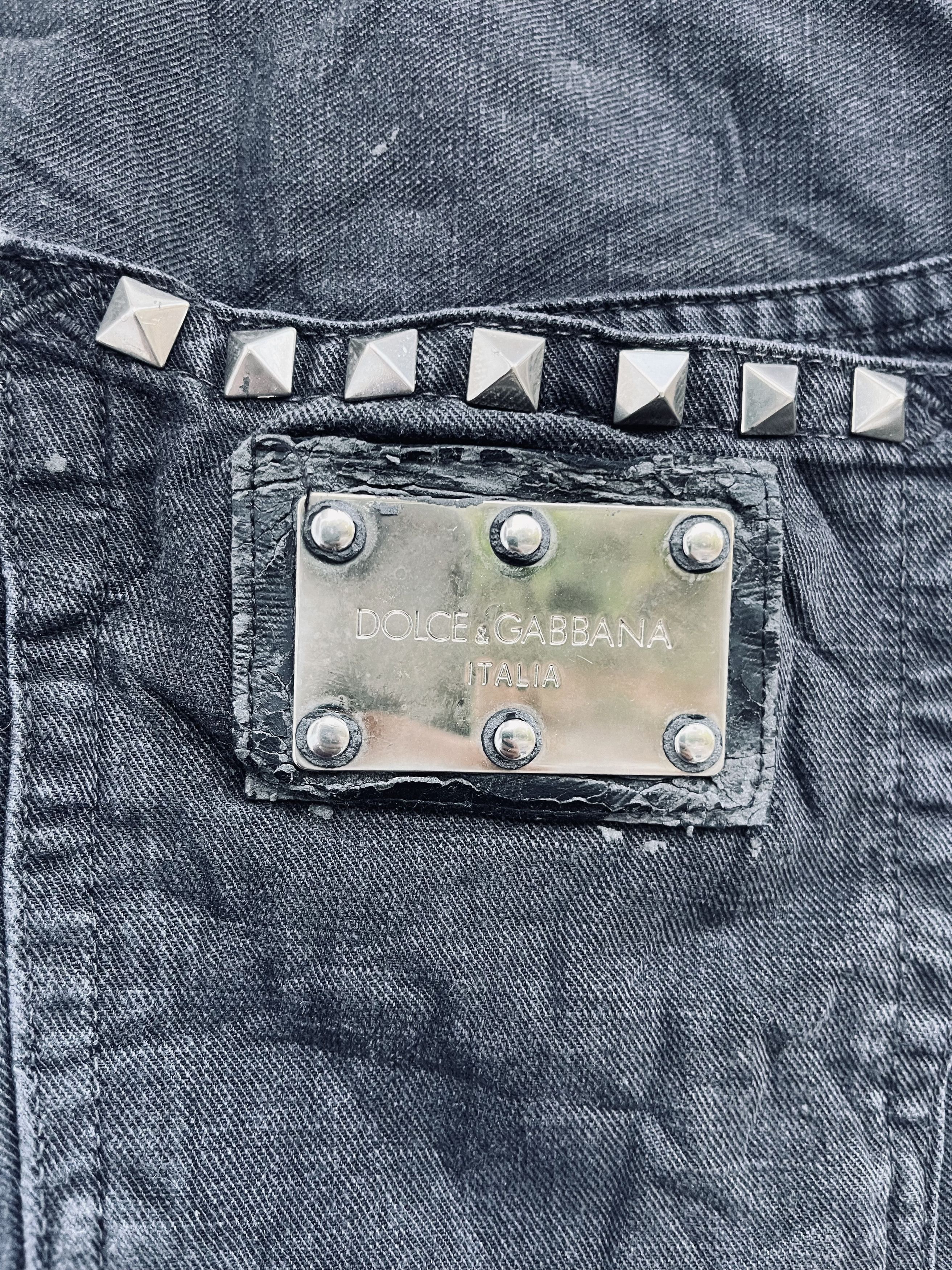 Dolce & Gabbana × Vintage Vintage Dolce & Gabbana Big Logo Zipper Fashion Style Size US 34 / EU 50 - 10 Thumbnail