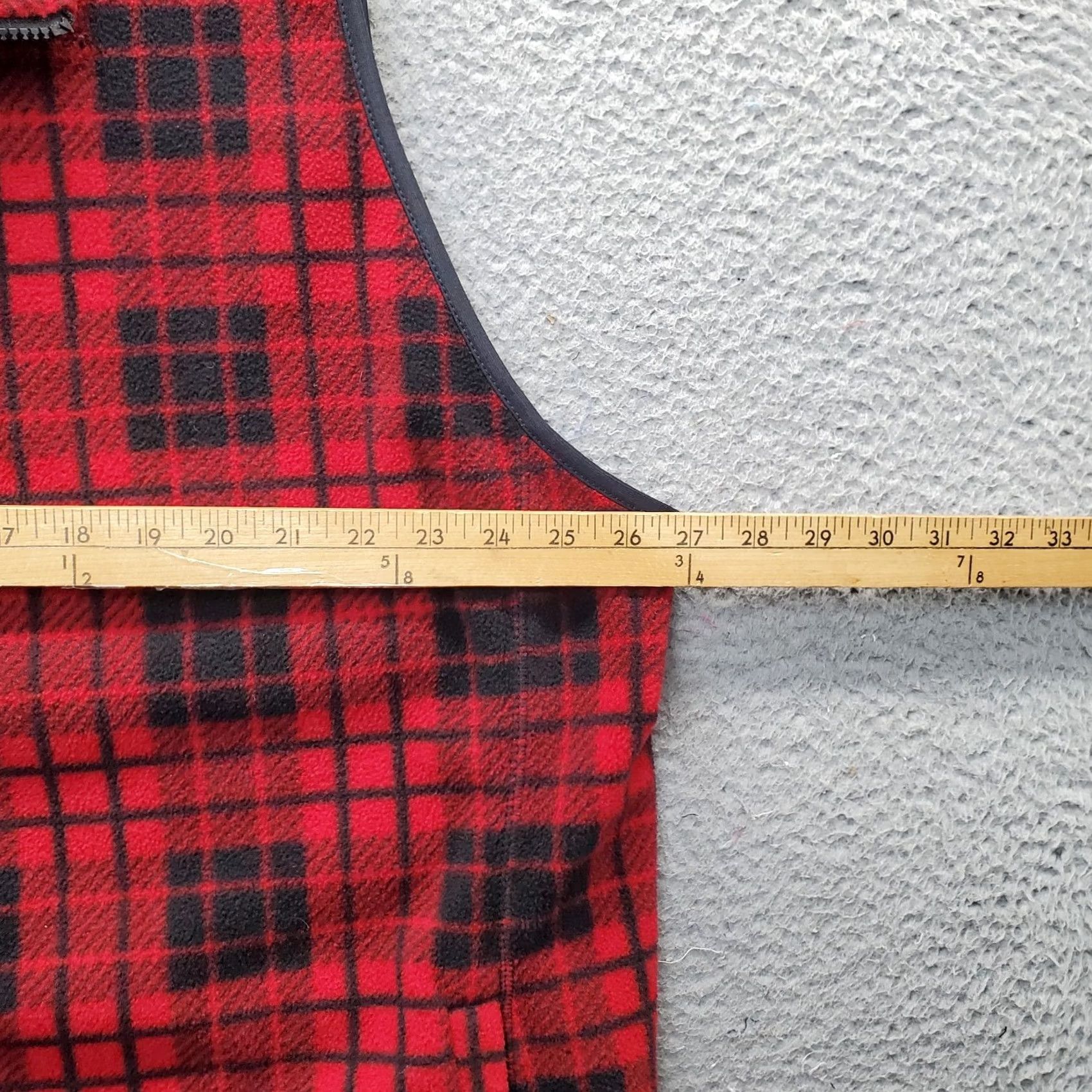 Chaps Chaps Men’s Vest Fleece 2X Multi Plaid Regular Fit Sleeveless Full Zip Chest 53.5 in Short 2X Mens Size 2X Plaid Outdoor Walking Fall Winter Vest Size US XXL / EU 58 / 5 - 4 Thumbnail