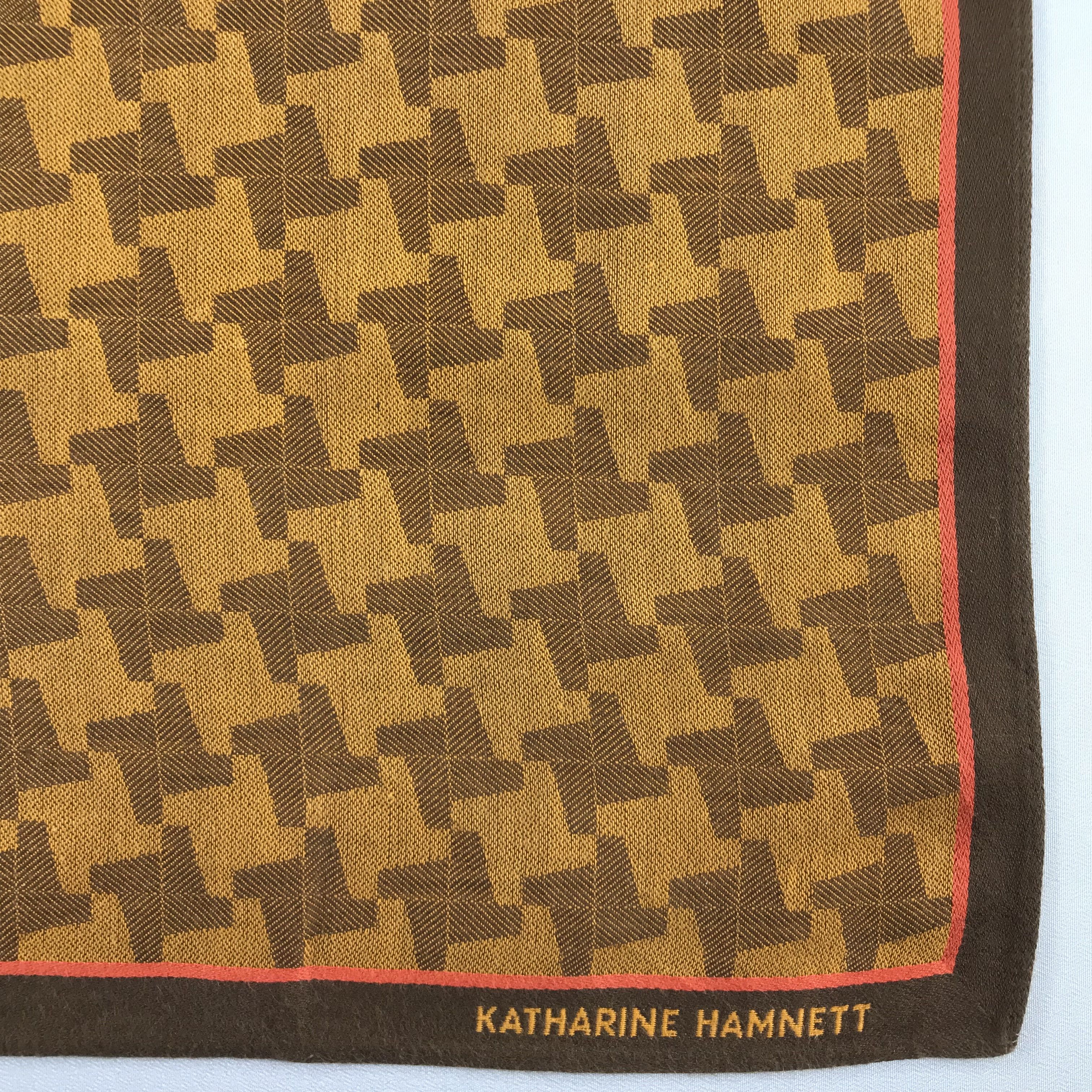 Katharine Hamnett London Katharine Hamnett Handkerchief / Bandana / Neckerchief C611 Size ONE SIZE - 5 Thumbnail