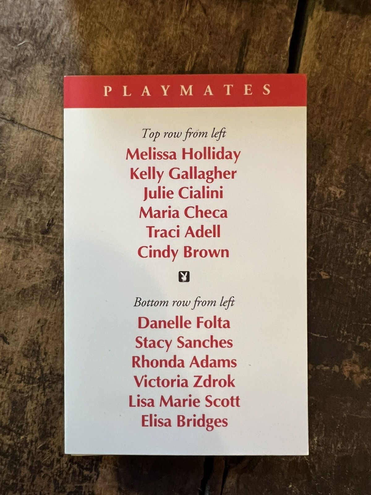 Vintage 1996 Playboy Video Playmate Calendar - VHS Movie Size ONE SIZE - 3 Thumbnail