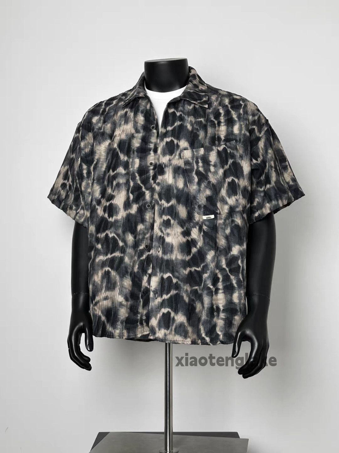 Vintage Unisex utility loose pattern yuppie festival party shirt Size US XL / EU 56 / 4 - 3 Thumbnail