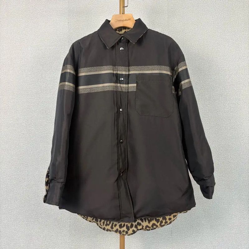 Dior Dior Brown Polyester Women's Shirt 0089 Size XXS / US 00 / IT 34 - 1 Thumbnail
