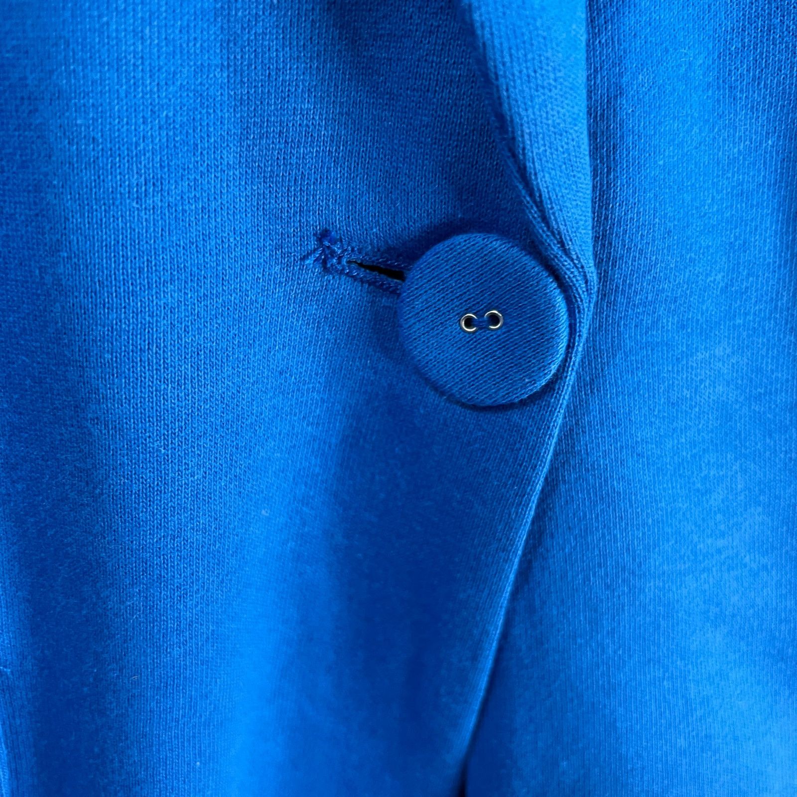 Other Susan Graver Weekend Petite Marina Knit Blazer Blue Size S / US 4 / IT 40 - 9 Thumbnail