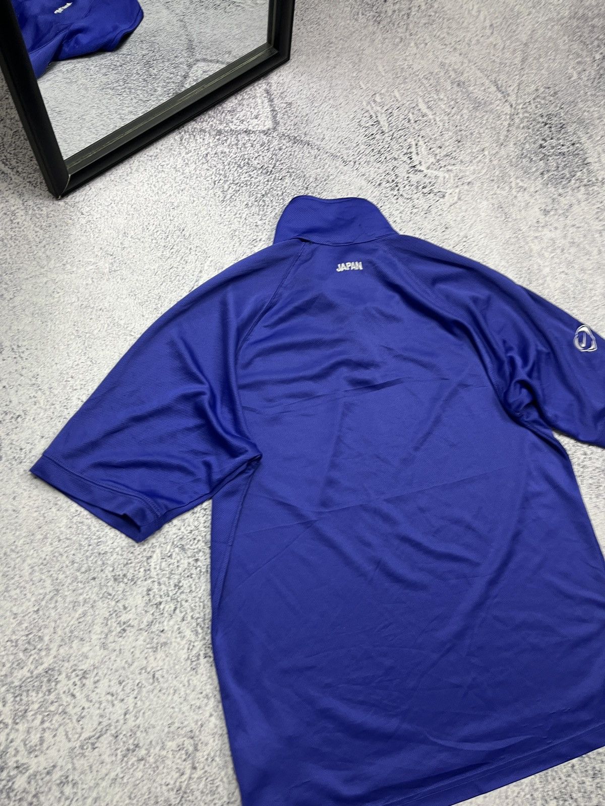 Nike × Vintage Nike Japan Asia Cup 2007 Polo Shirt Jersey Rare Blockcore Size US M / EU 48-50 / 2 - 16 Thumbnail
