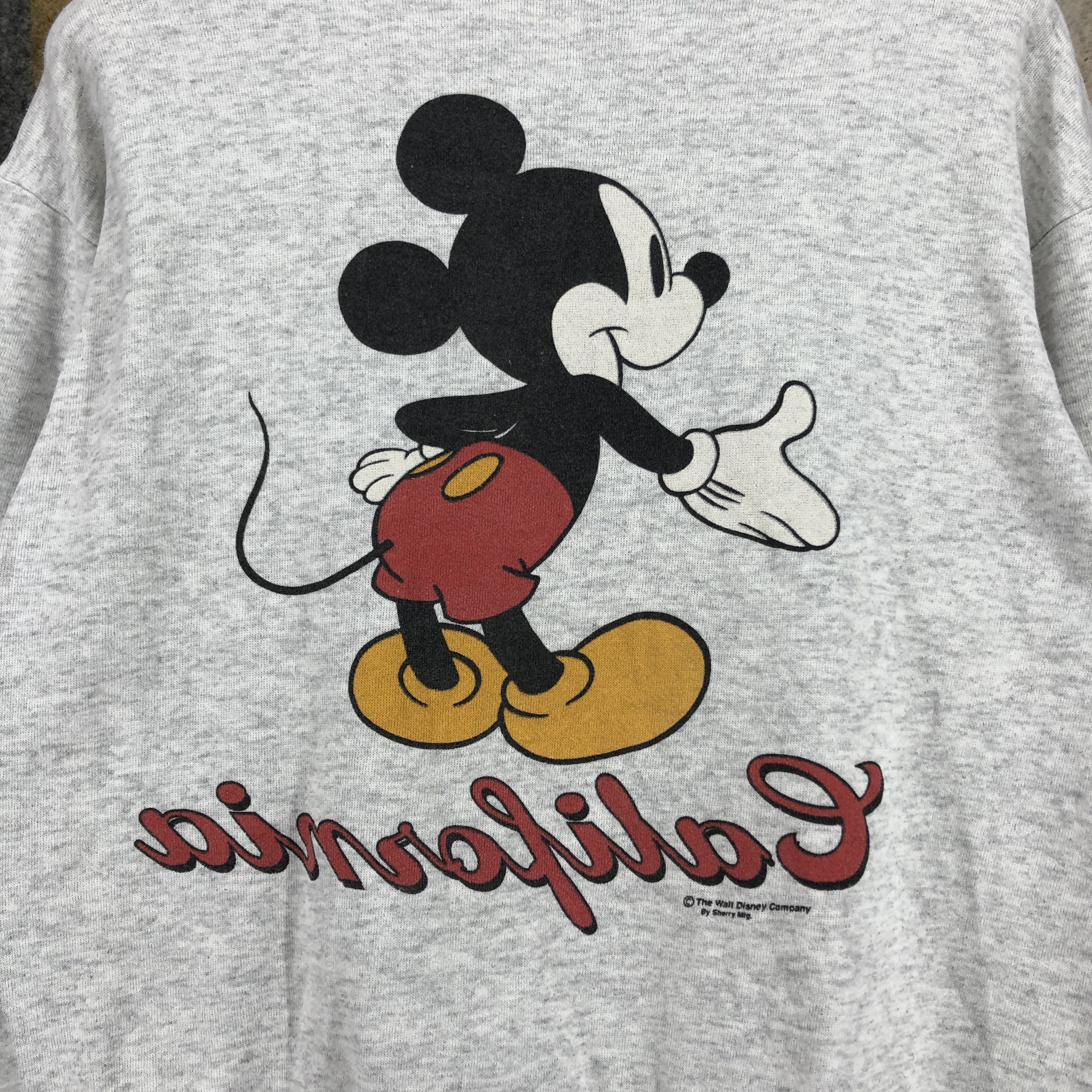 Mickey Mouse 90s Vintage MICKEY MOUSE Crew Neck Sweatshirt #0697/AD Size US M / EU 48-50 / 2 - 7 Thumbnail