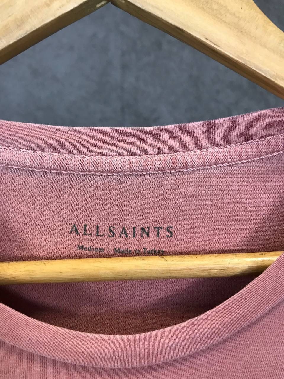Allsaints Allsaints logo designer faded tee Size US M / EU 48-50 / 2 - 4 Thumbnail