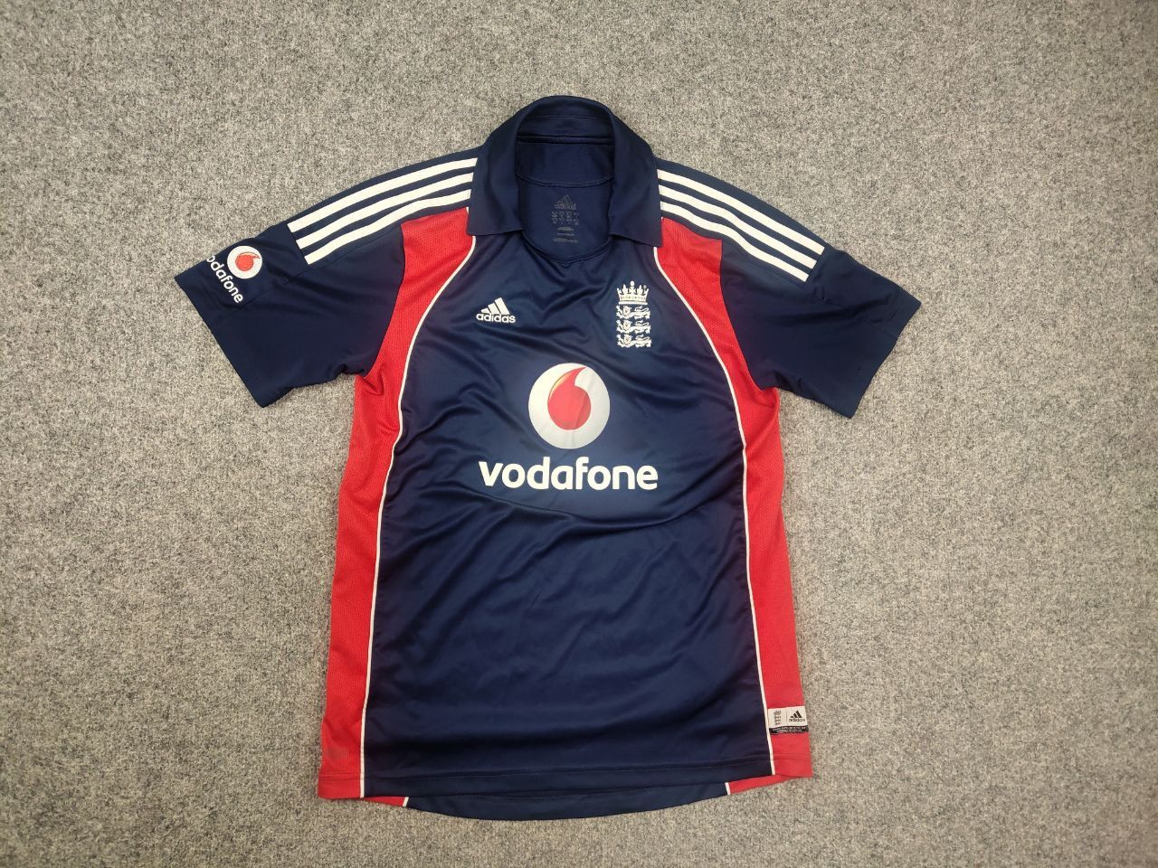 Adidas Adidas England 2008 Cricket Shirt Vodafone Vintage Jersey Size US M / EU 48-50 / 2 - 2 Thumbnail