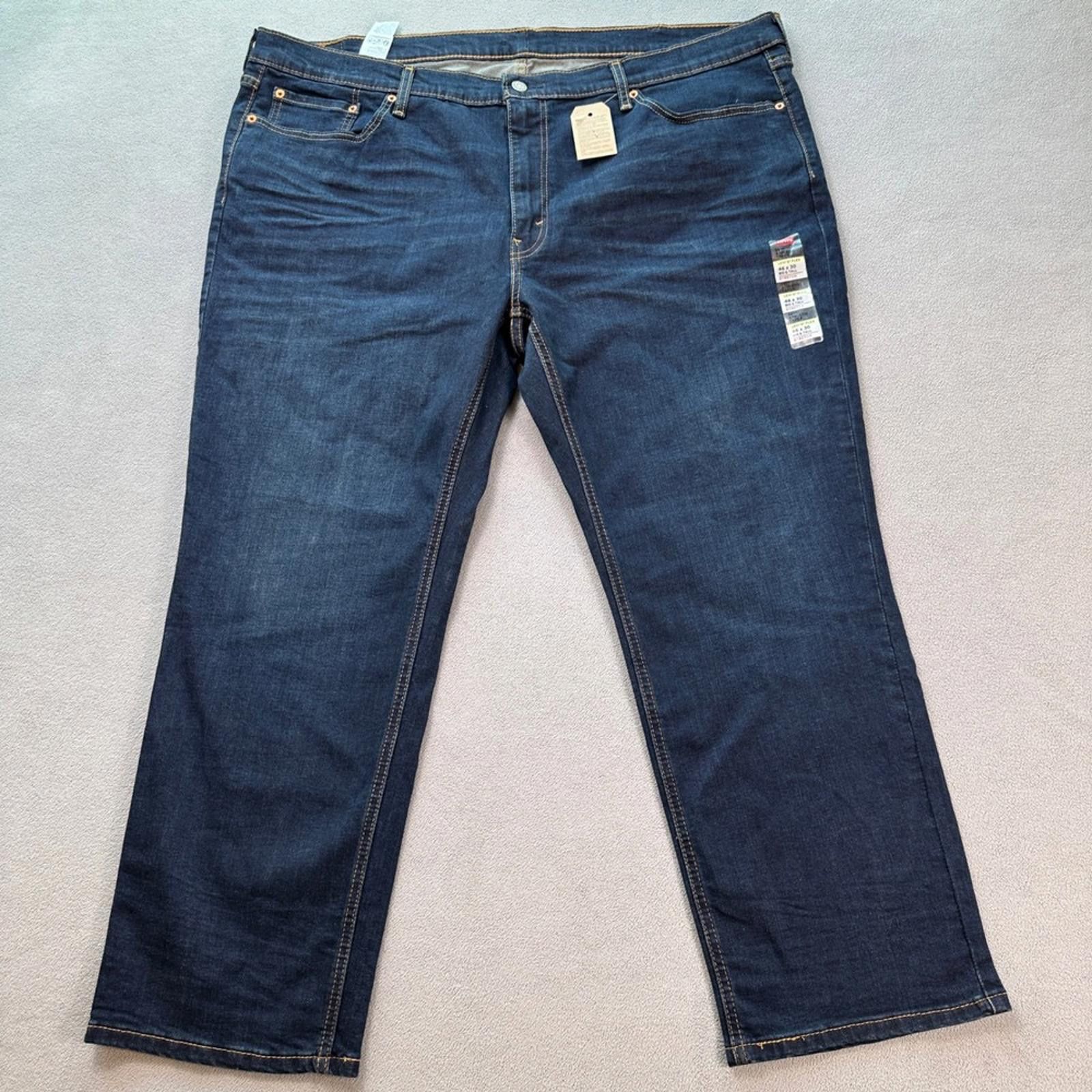 Other Levis 541 Jeans Men's 46x30 Athletic Taper Dark Wash Stretch Size US 44 / EU 60 - 1 Thumbnail