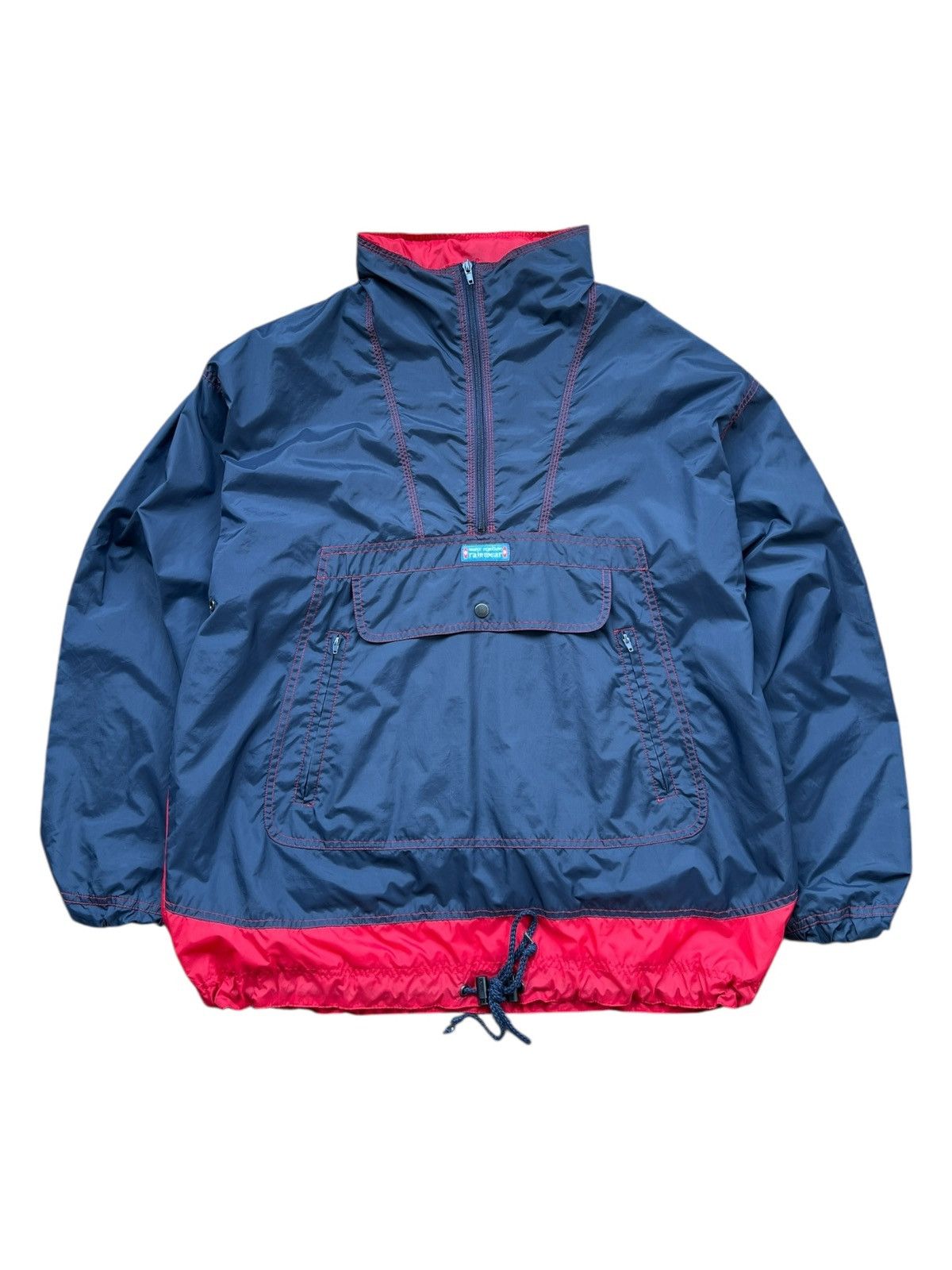 Vintage 1990s Marcel Clair Germany Anorak Track Jacket Size US L / EU 52-54 / 3 - 1 Thumbnail