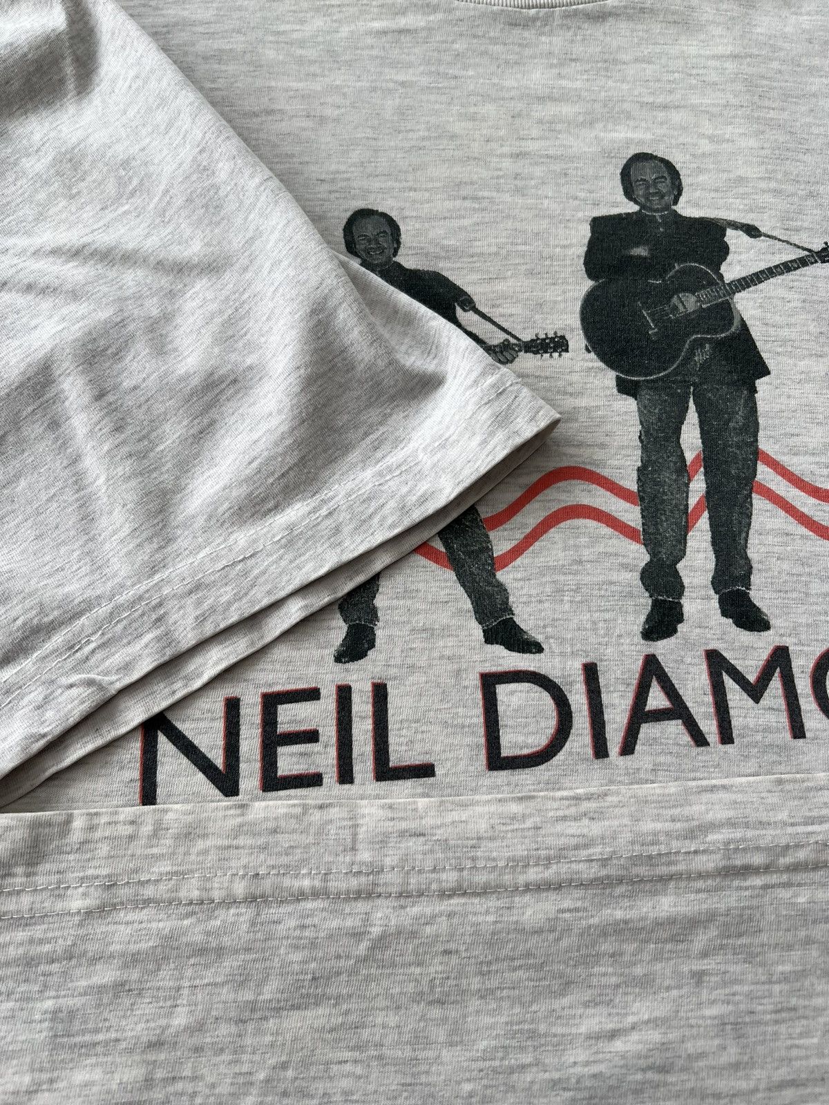 Band Tees Vintage 1996 Neil Diamond Tennessee Moon Tour T-shirt Size US XL / EU 56 / 4 - 6 Thumbnail