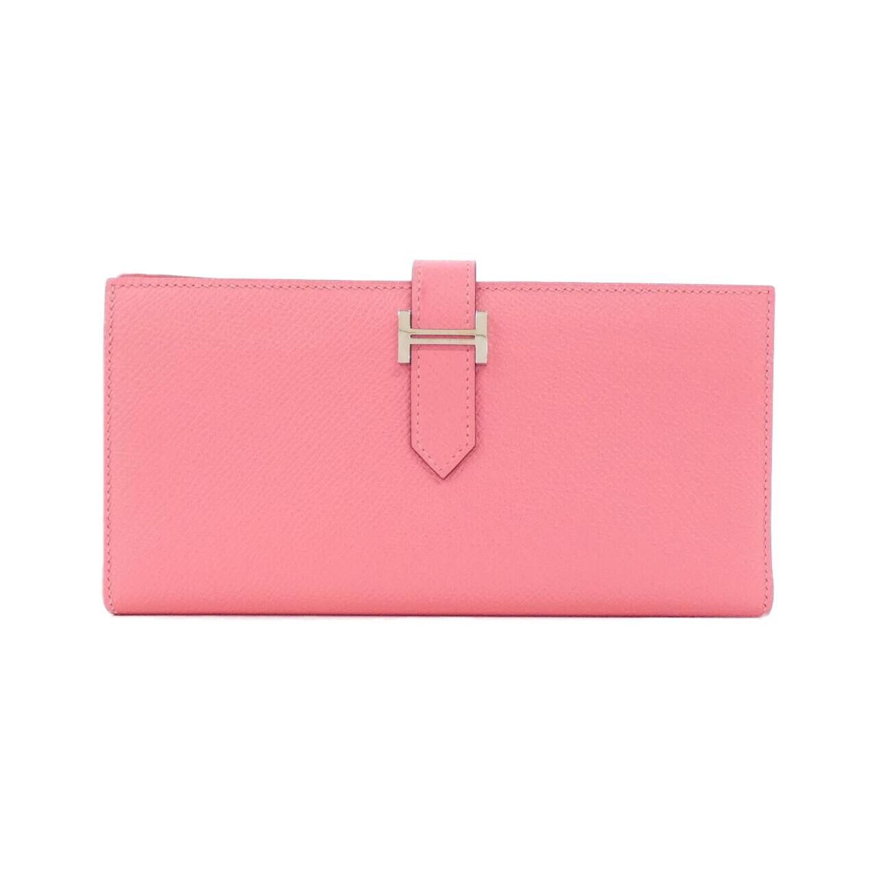 Hermes Hermes Hermes BEARN SOUFFLET Epsom Long Wallet Leather Long Wallet DUTY FREE for USA Size ONE SIZE - 1 Thumbnail