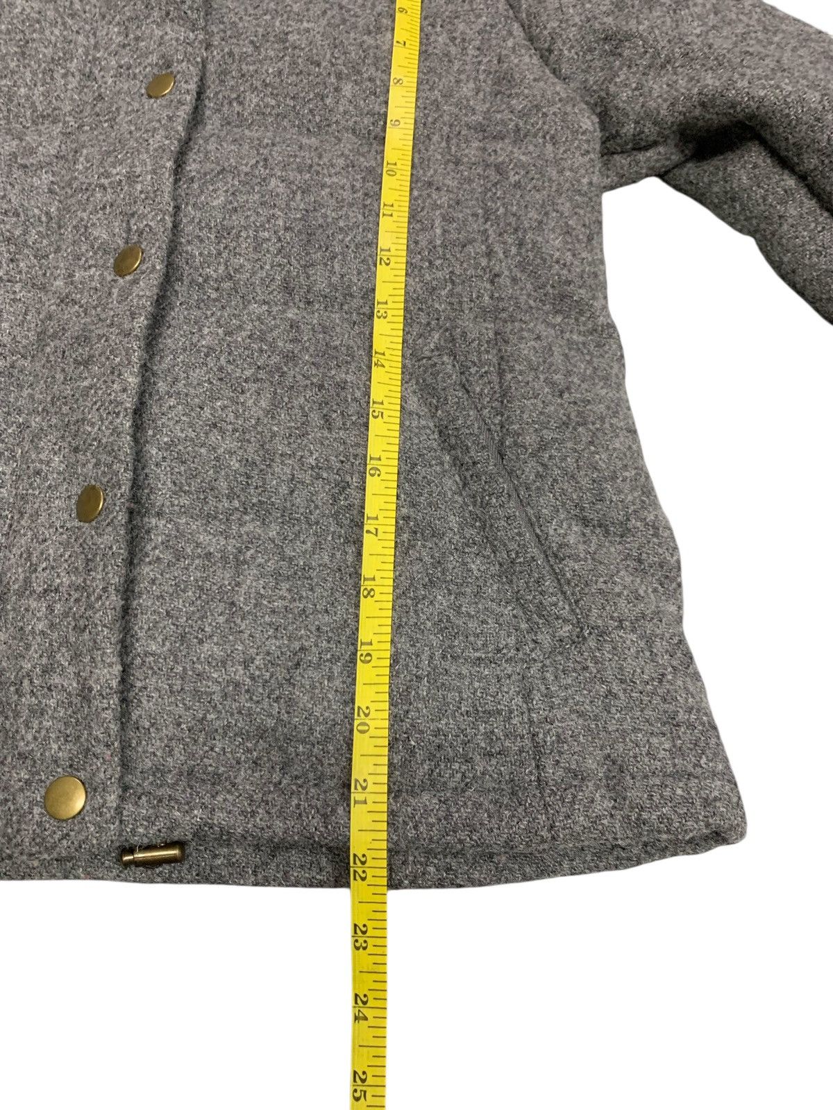 Designer × Harris Tweed × Japanese Brand Rare Harris Tweed X Earth Music & Ecology Fur Wool Jacket Size M / US 6-8 / IT 42-44 - 10 Thumbnail