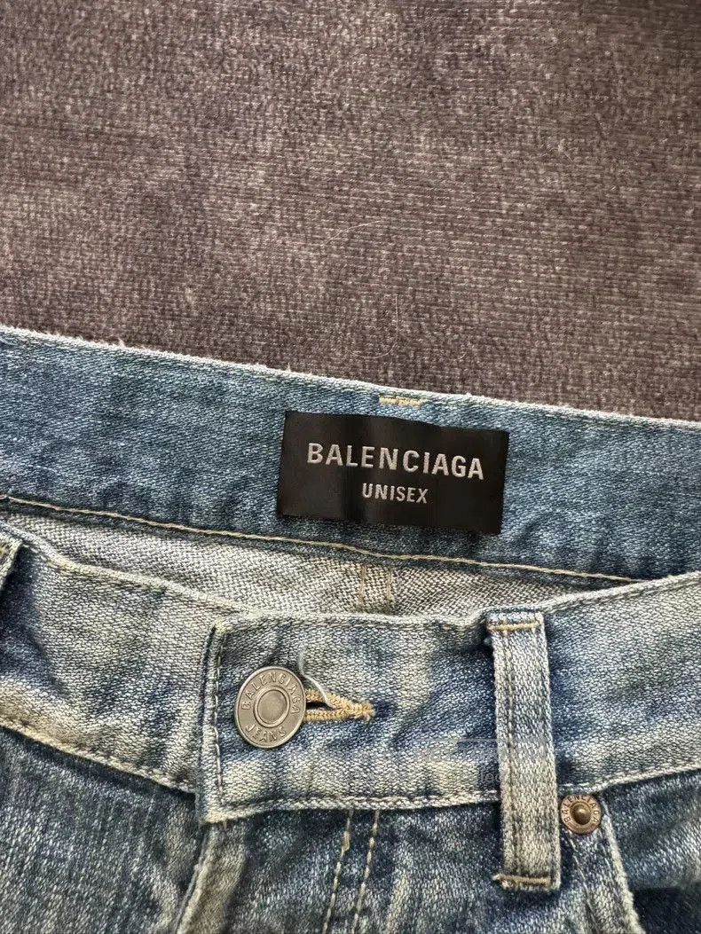 Balenciaga Balenciaga Low-Waist Straight Jeans. Size US 26 / EU 42 - 3 Thumbnail