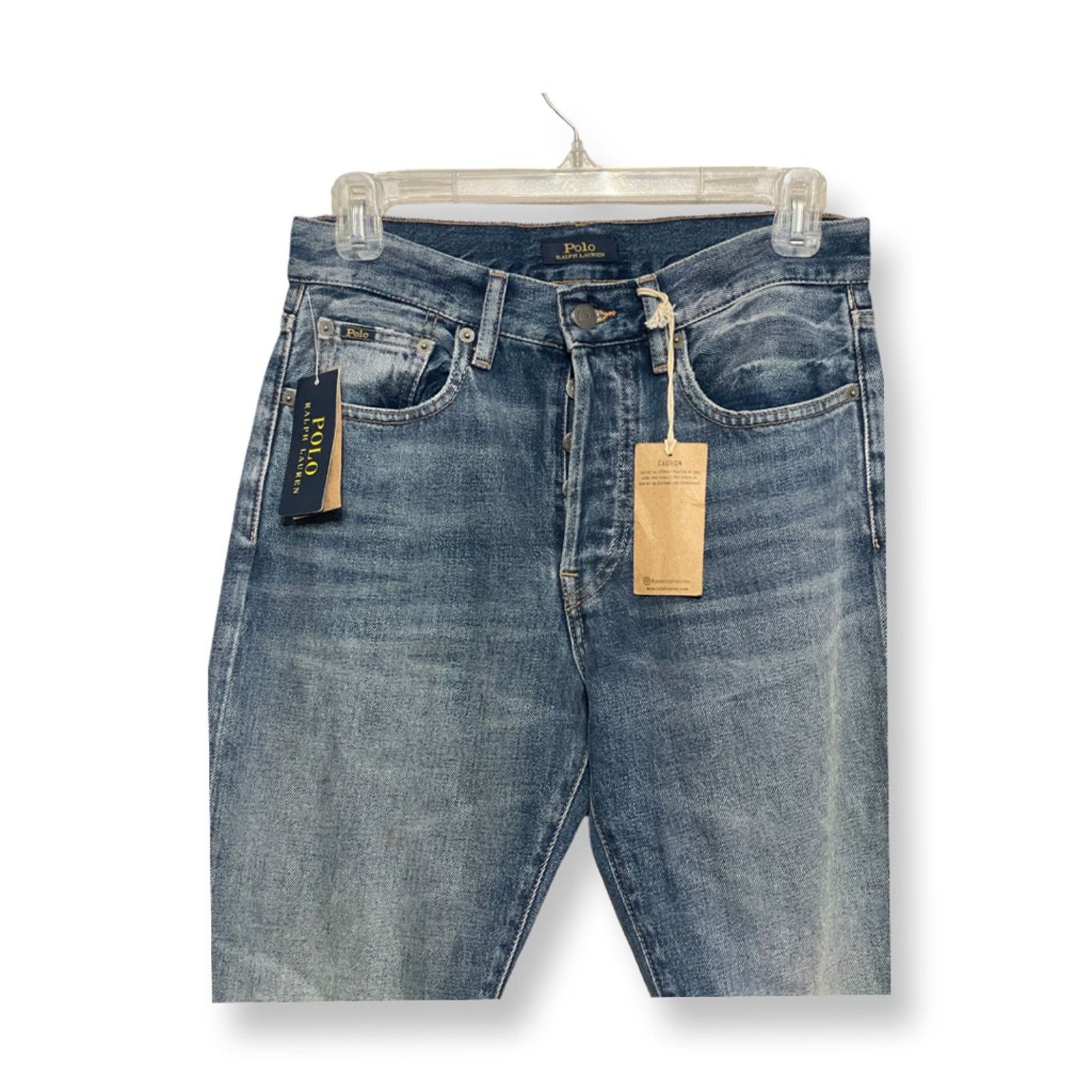 Polo Ralph Lauren Polo Ralph Lauren Skinny Jeans Slim Fit Beaded Blue W 26 NWT Size 26" / US 2 / IT 38 - 3 Thumbnail