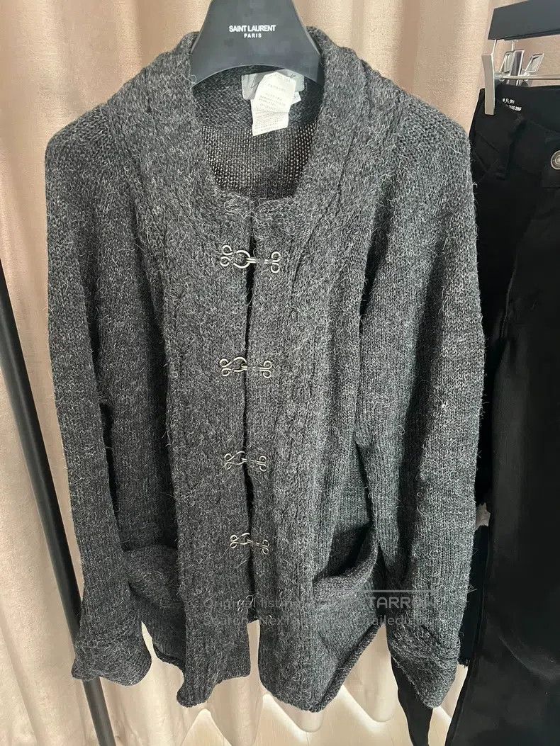 Yohji Yamamoto Yohji Yamamoto Cardigan sweater jacket Size US S / EU 44-46 / 1 - 1 Thumbnail