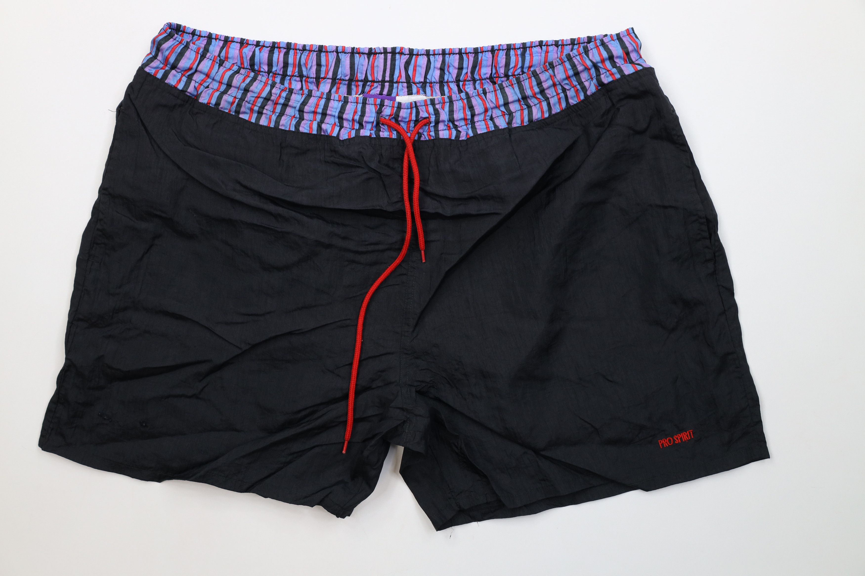Vintage Vintage 90s Streetwear Lined Above Knee Shorts Swim Trunks Size US 36 / EU 52 - 1 Thumbnail