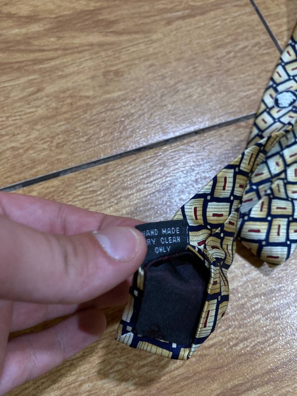 Versace Amazing Versace Abstract Silk Tie Size ONE SIZE - 5 Thumbnail