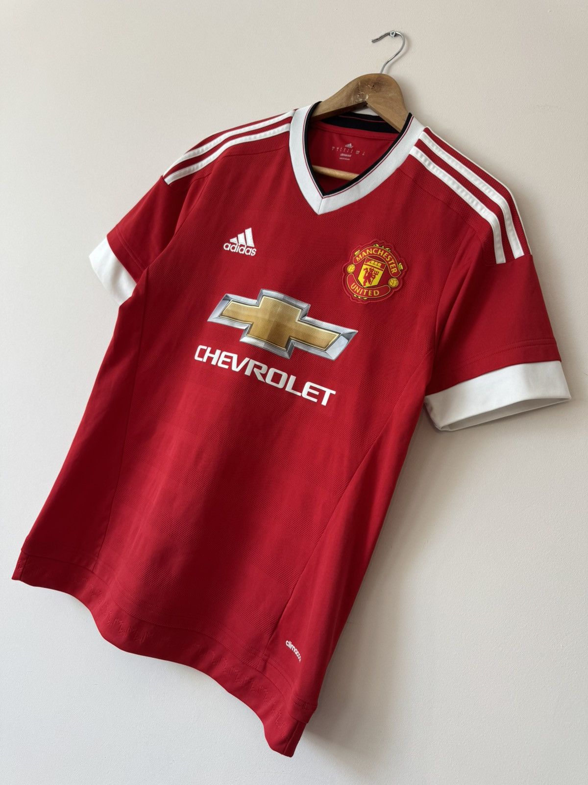 Adidas Manchester United 2015-2016 Home Soccer Jersey Football Kit Size US S / EU 44-46 / 1 - 3 Thumbnail