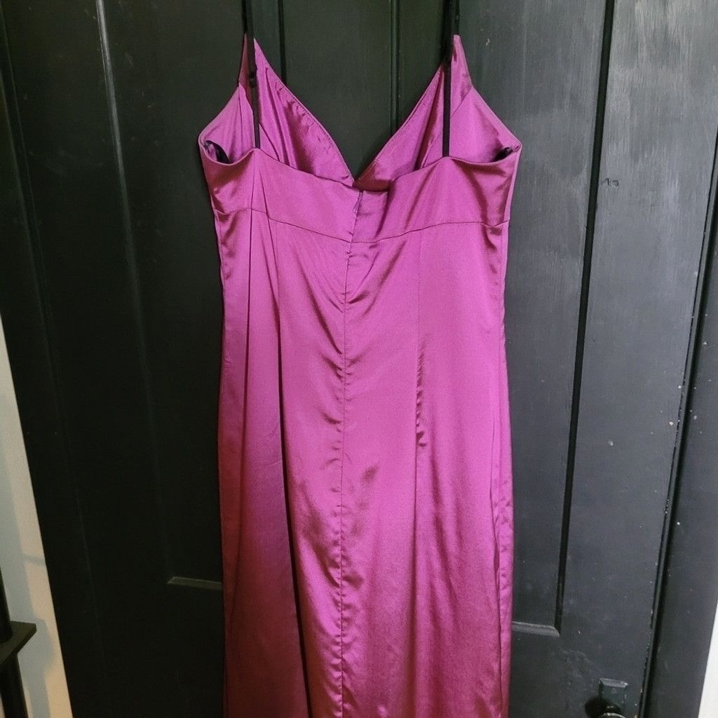Nicole Miller Nicole Miller, Fuschia evening gown/prom dress,nwot,Size 10 Size L / US 10 / IT 46 - 8 Thumbnail